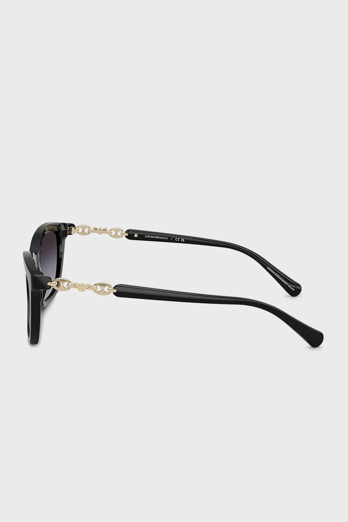 Emporio Armani Kedi Güneş Kadın Gözlük 0EA4238 50178G 54 Parlak Siyah - 3