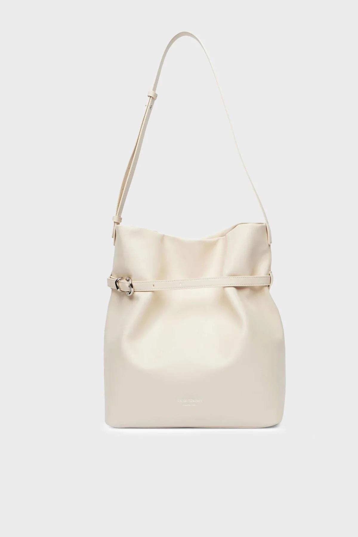 Emporio Armani Kemer Detaylı Ayarlanabilir Askılı Bayan Çanta EW004751 AF13383 U0008 BEJ - 1