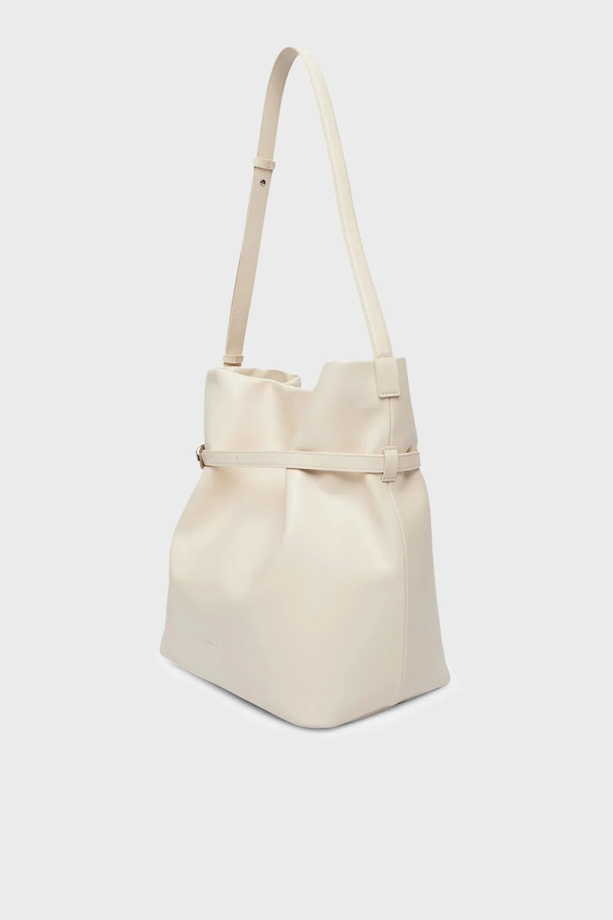 Emporio Armani Kemer Detaylı Ayarlanabilir Askılı Bayan Çanta EW004751 AF13383 U0008 BEJ - 4