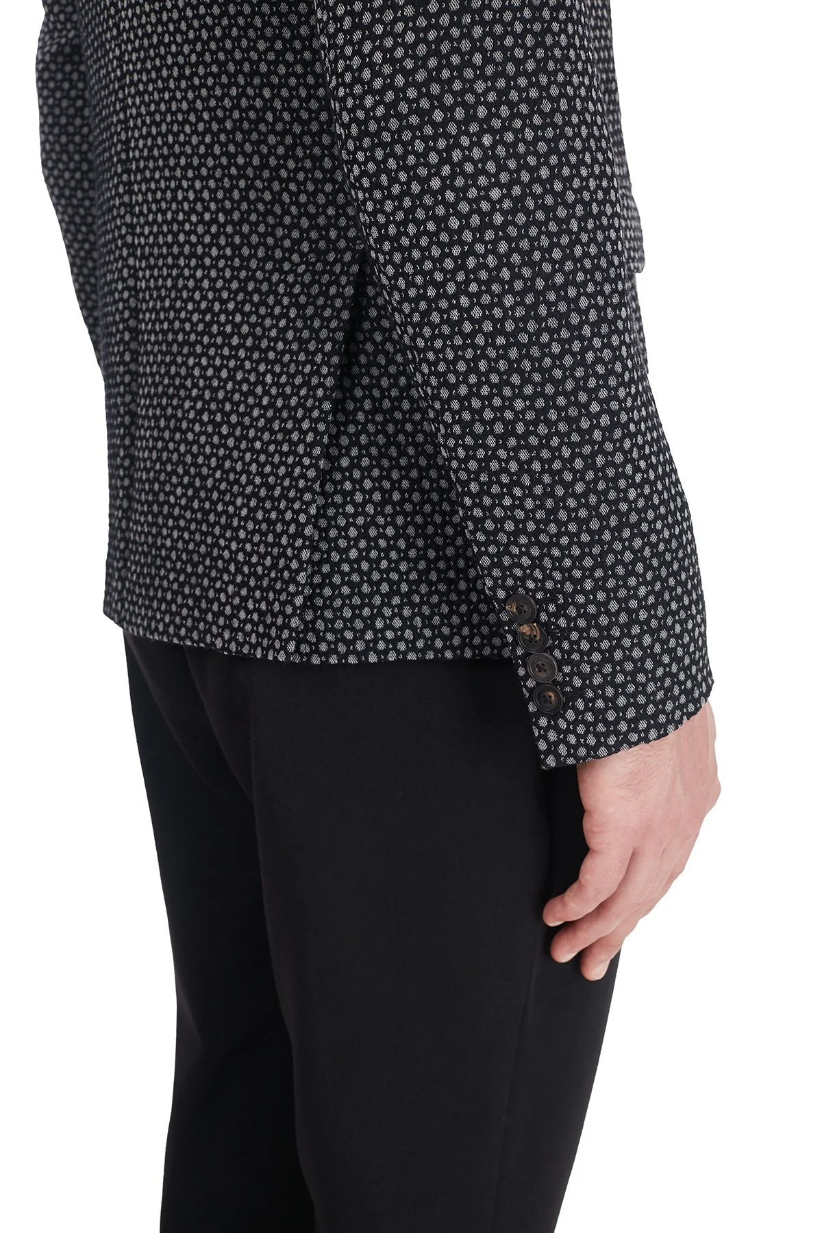 Emporio Armani Kruvaze Yaka Çift Düğmeli Erkek Ceket 91G94S 91S48 921 LACİVERT - 12