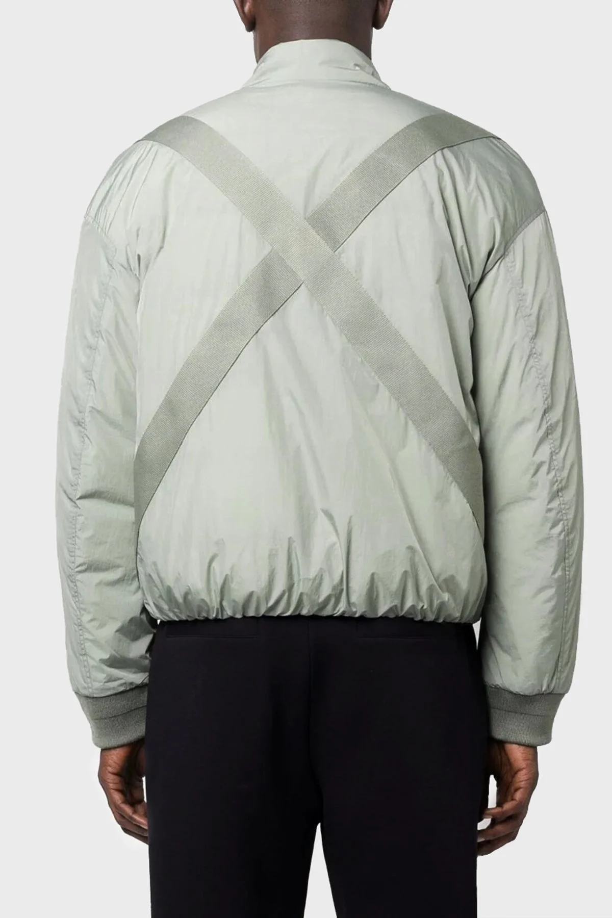 Emporio Armani Çift Taraflı Kuş Tüyü Dolgulu Regular Fit Şişme Erkek Mont 6R1B84 1NHMZ 06D9 MİNT - 4