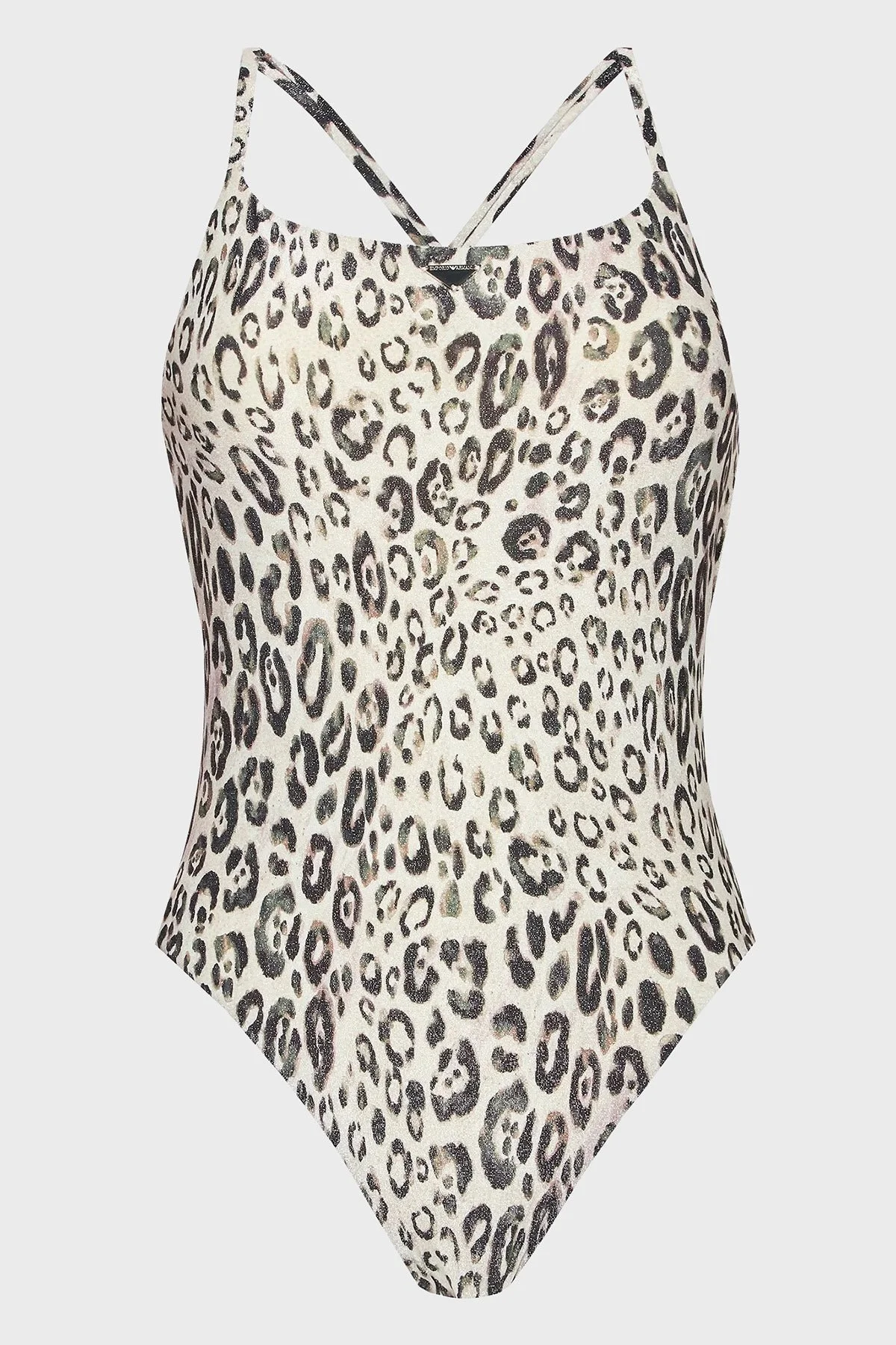 Emporio Armani Leopar Desenli İp Askılı Çıkarılabilir Dolgulu Bayan Mayo 262699 3R302 09311 LEOPAR - 3