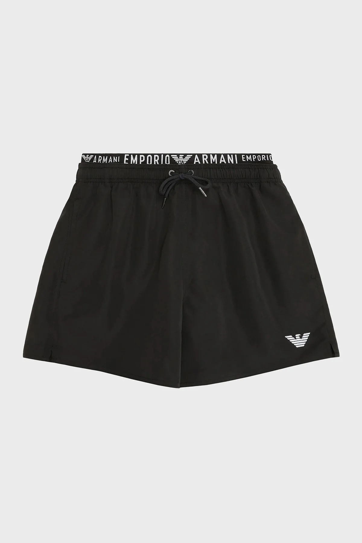 Emporio Armani Logo Bantlı Cepli Erkek Mayo Short 211740 4R432 00020 SİYAH - 3