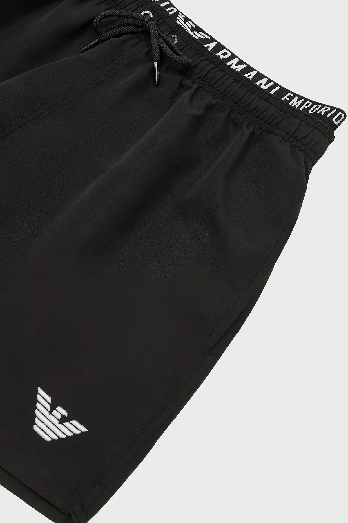 Emporio Armani Logo Bantlı Cepli Erkek Mayo Short 211740 4R432 00020 SİYAH - 4