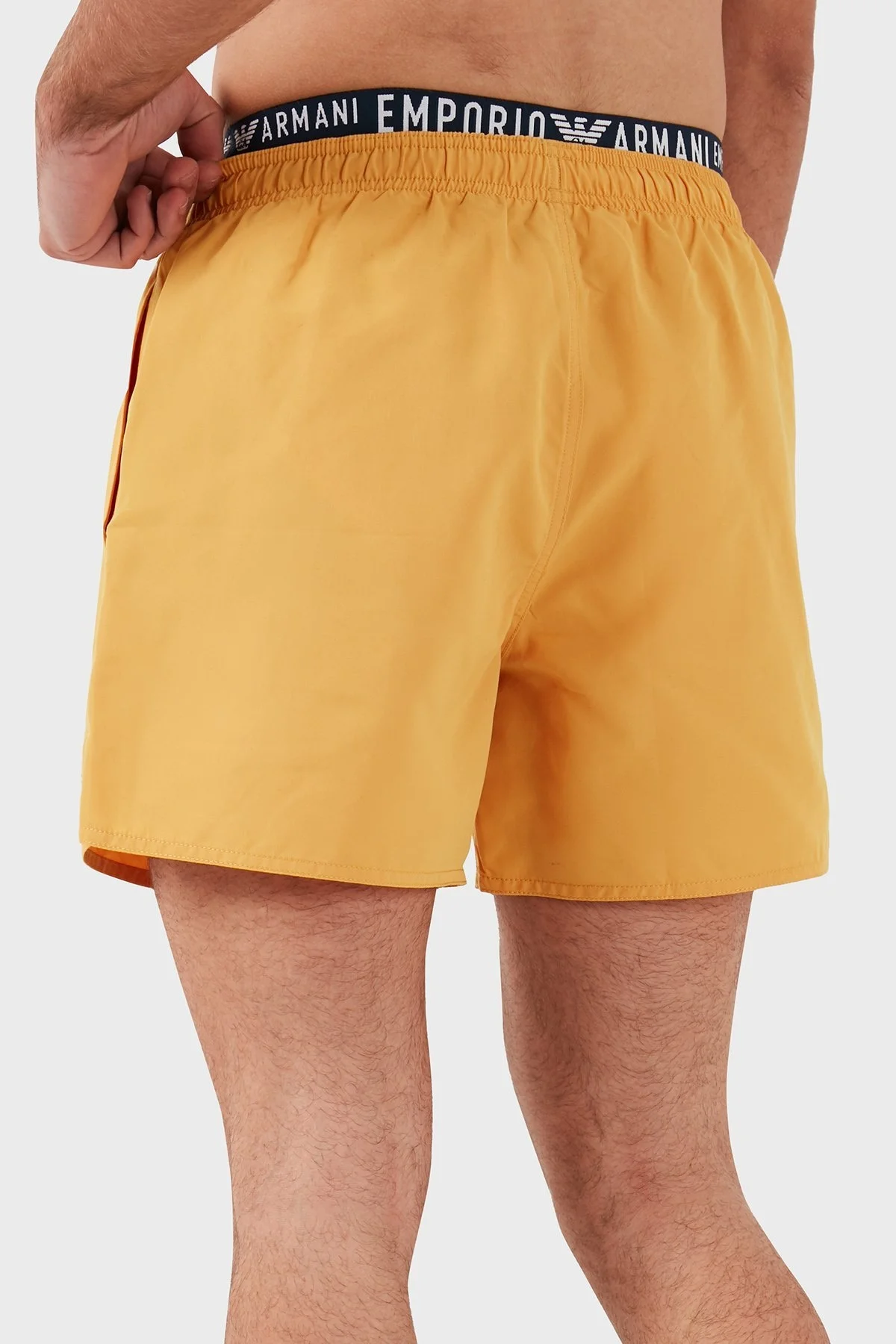 Emporio Armani Logo Bantlı Cepli Erkek Mayo Short 211740 4R432 01660 TURUNCU - 2