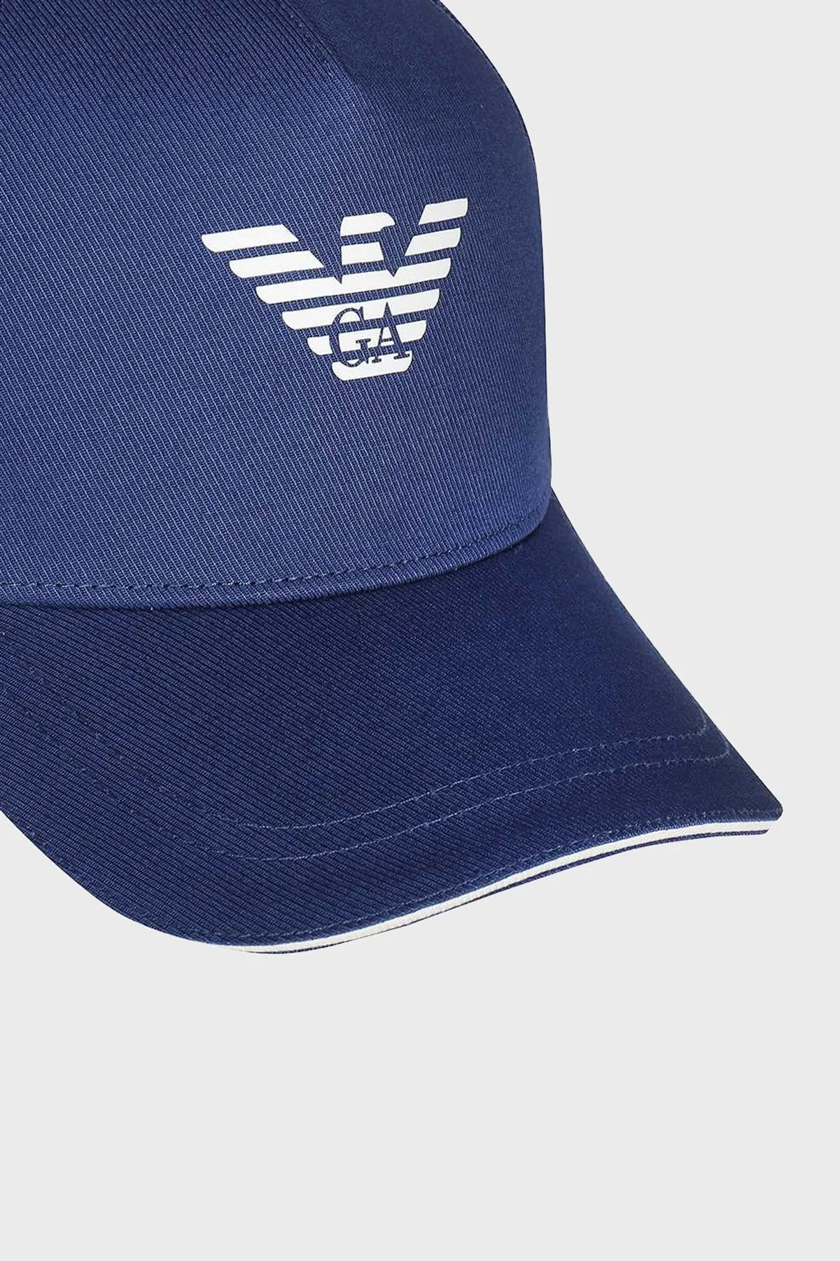 Emporio Armani Logo Baskılı % 100 Pamuk Erkek Şapka 627920 CC990 00033 SAKS - 3