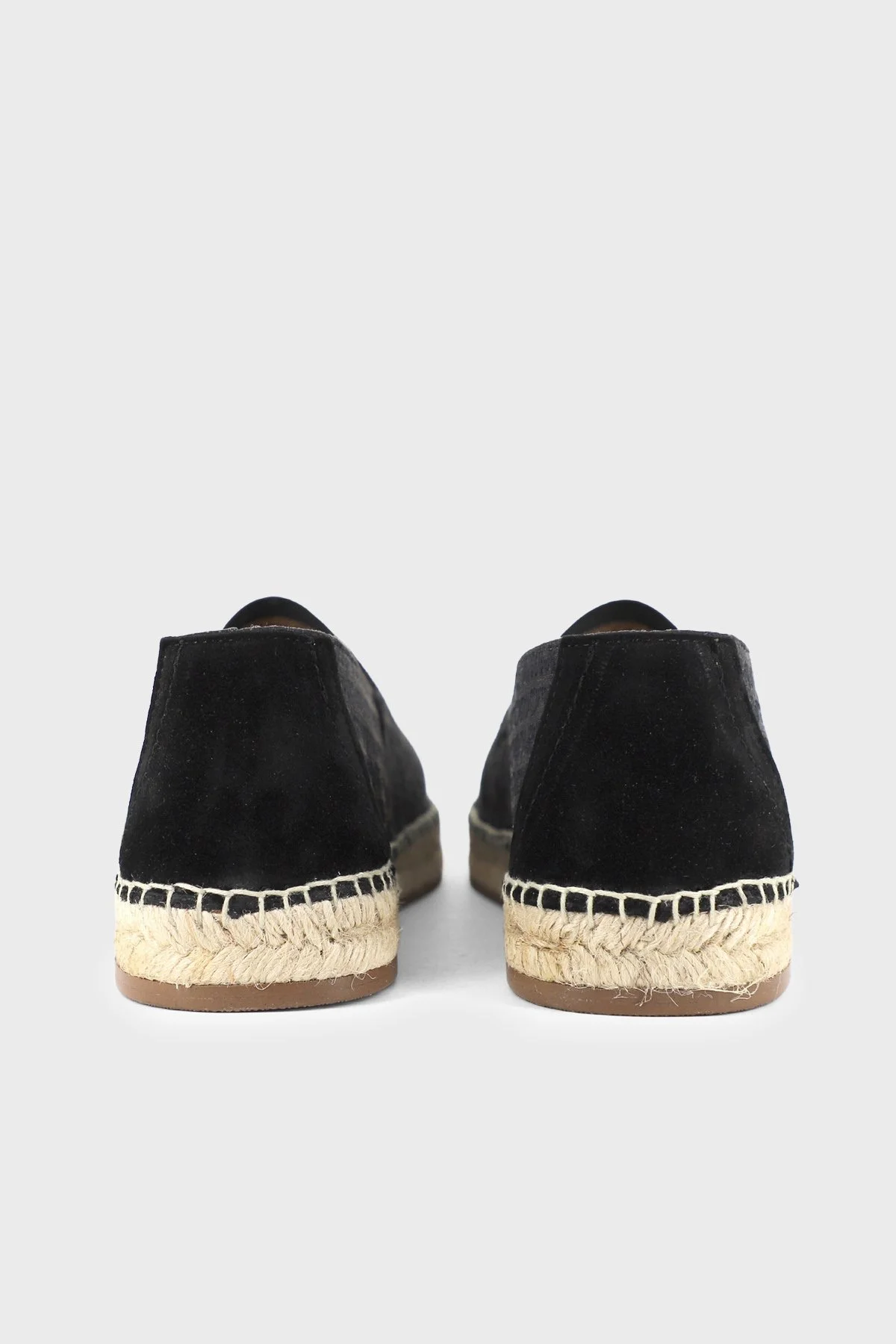 Emporio Armani Logo Baskılı Jakarlı Erkek Espadril EM005853 AF25529 MC012 SİYAH - 6