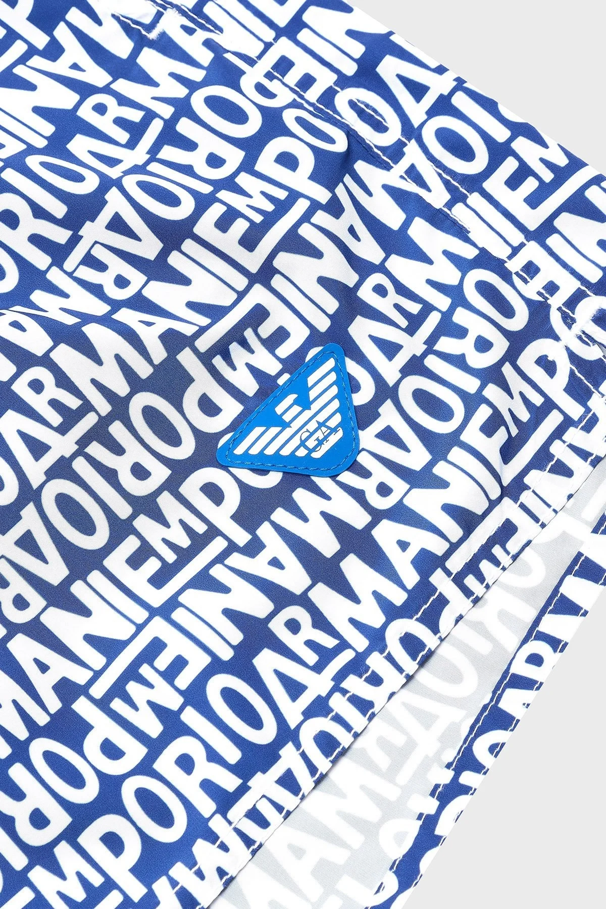 Emporio Armani Logo Baskılı Regular Fit Normal Bel Erkek Mayo Short EM000583 AF12343 FB164 LACİVERT - 3