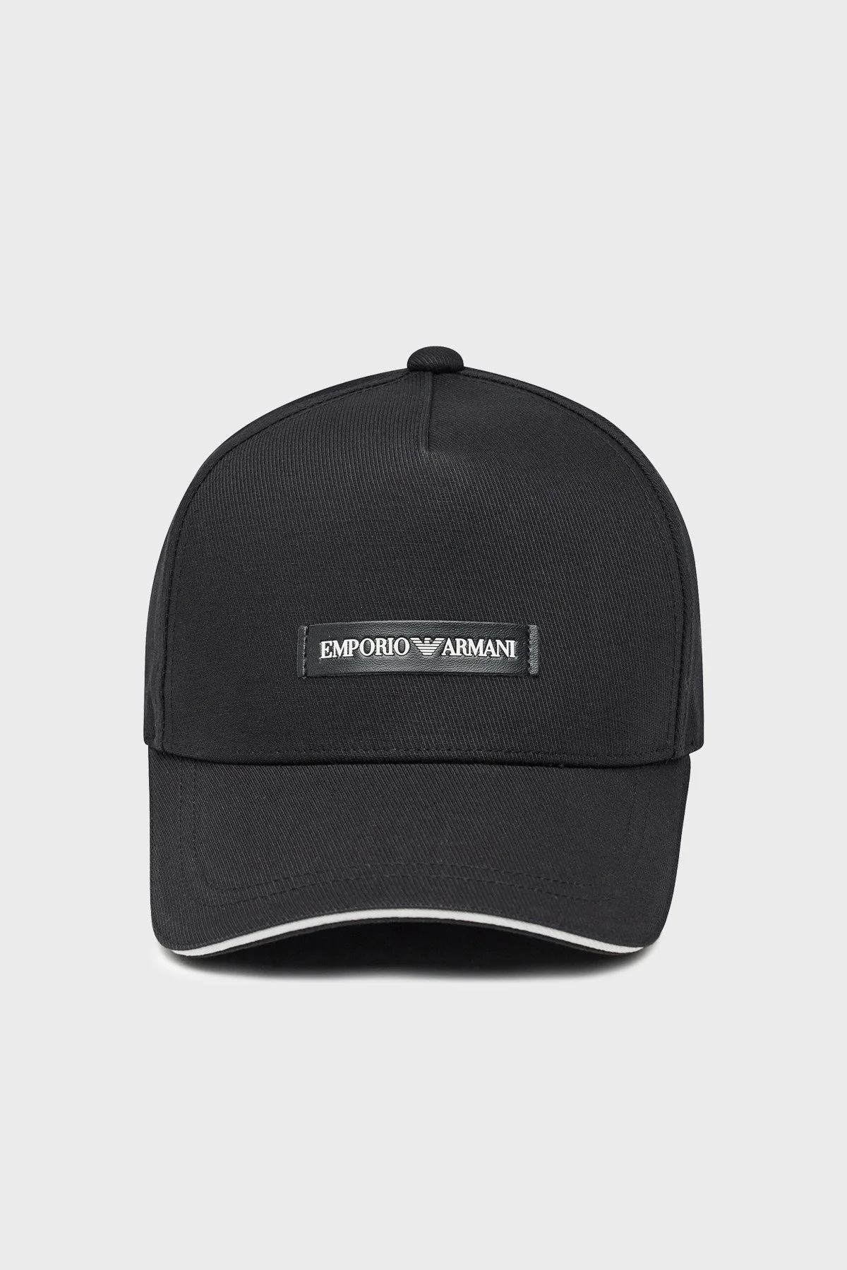 Emporio Armani Logo Detaylı % 100 Pamuk Erkek Şapka 627921 CC991 00020 SİYAH - 2