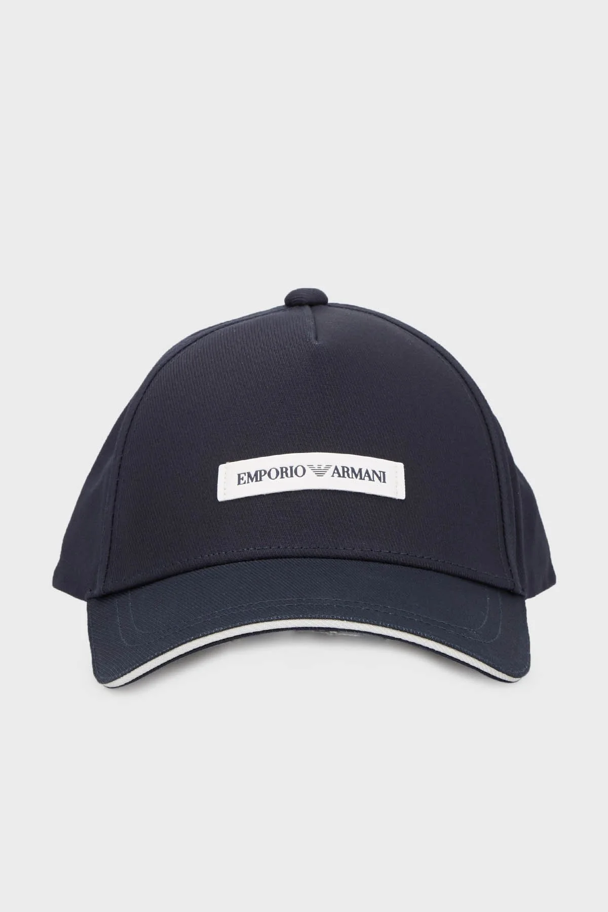 Emporio Armani Logo Detaylı % 100 Pamuk Erkek Şapka 627921 CC991 00035 LACİVERT - 1