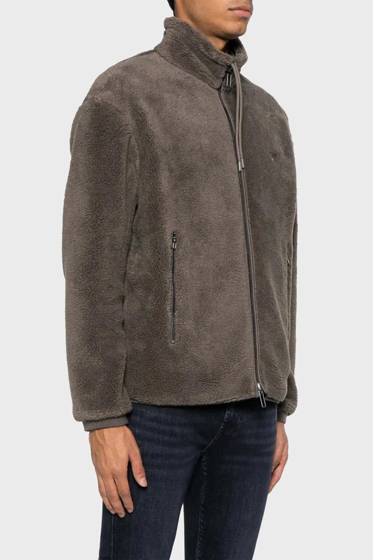 Emporio Armani Çift Taraflı Femuarlı Yumuşak Dokulu Yün Karışımlı Erkek Ceket 6R1MG8 1JOAZ 0440 SÜTLÜ KAHVE - 2