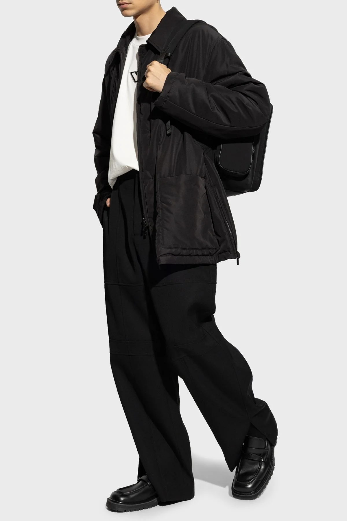 Emporio Armani Logolu % 100 Pamuk Regular Fit Bisiklet Yaka Erkek T Shirt 6D1TD7 1JOCZ 01C2 BEYAZ - 6