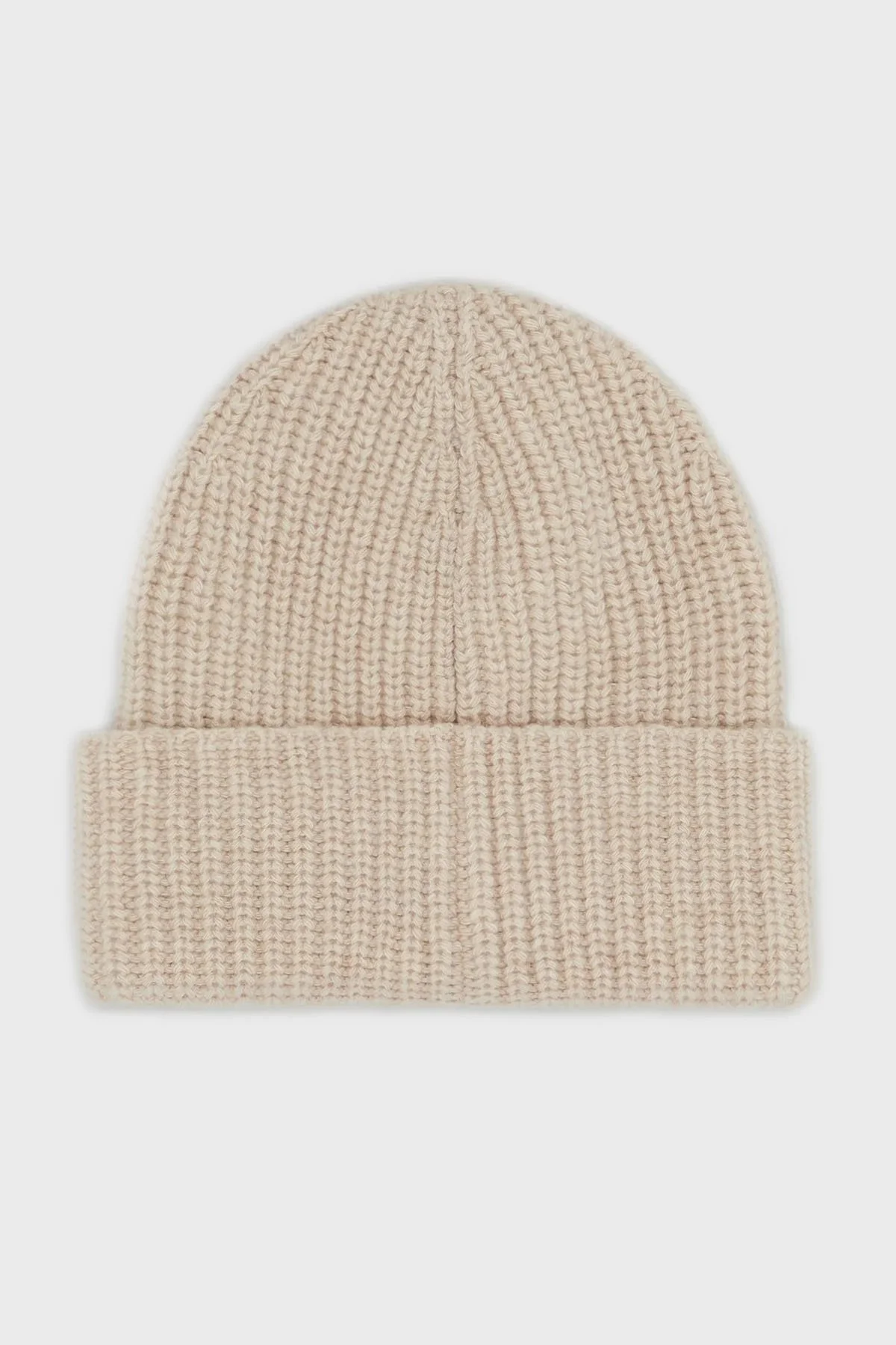 Emporio Armani Logolu % 100 Yün Erkek Bere 627676 2F556 00055 BEJ - 4