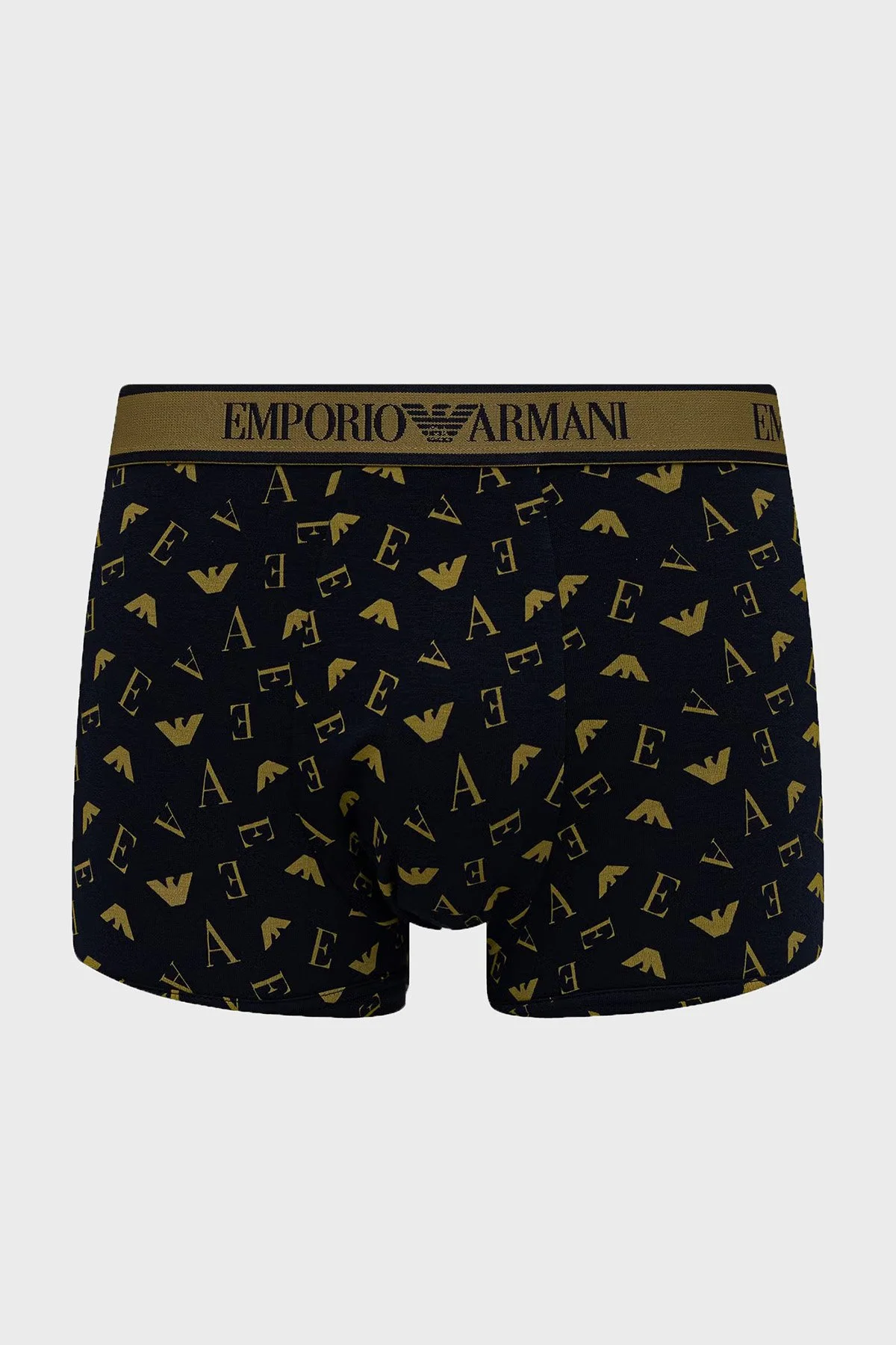 Emporio Armani Logolu 3 Pack Erkek Boxer EM000259 AF25019 MB242 Lacivert-yeşil-açık mavi - 3
