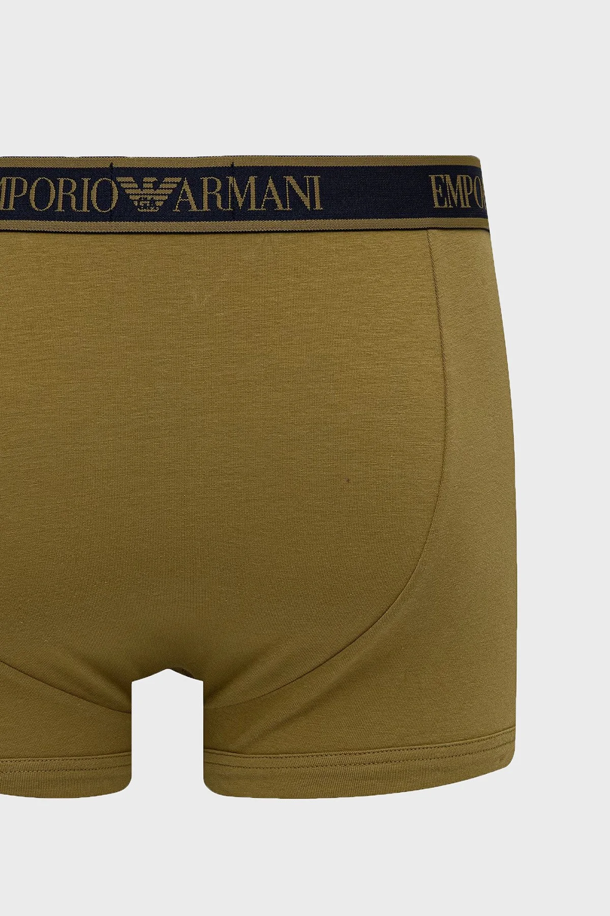Emporio Armani Logolu 3 Pack Erkek Boxer EM000259 AF25019 MB242 Lacivert-yeşil-açık mavi - 5
