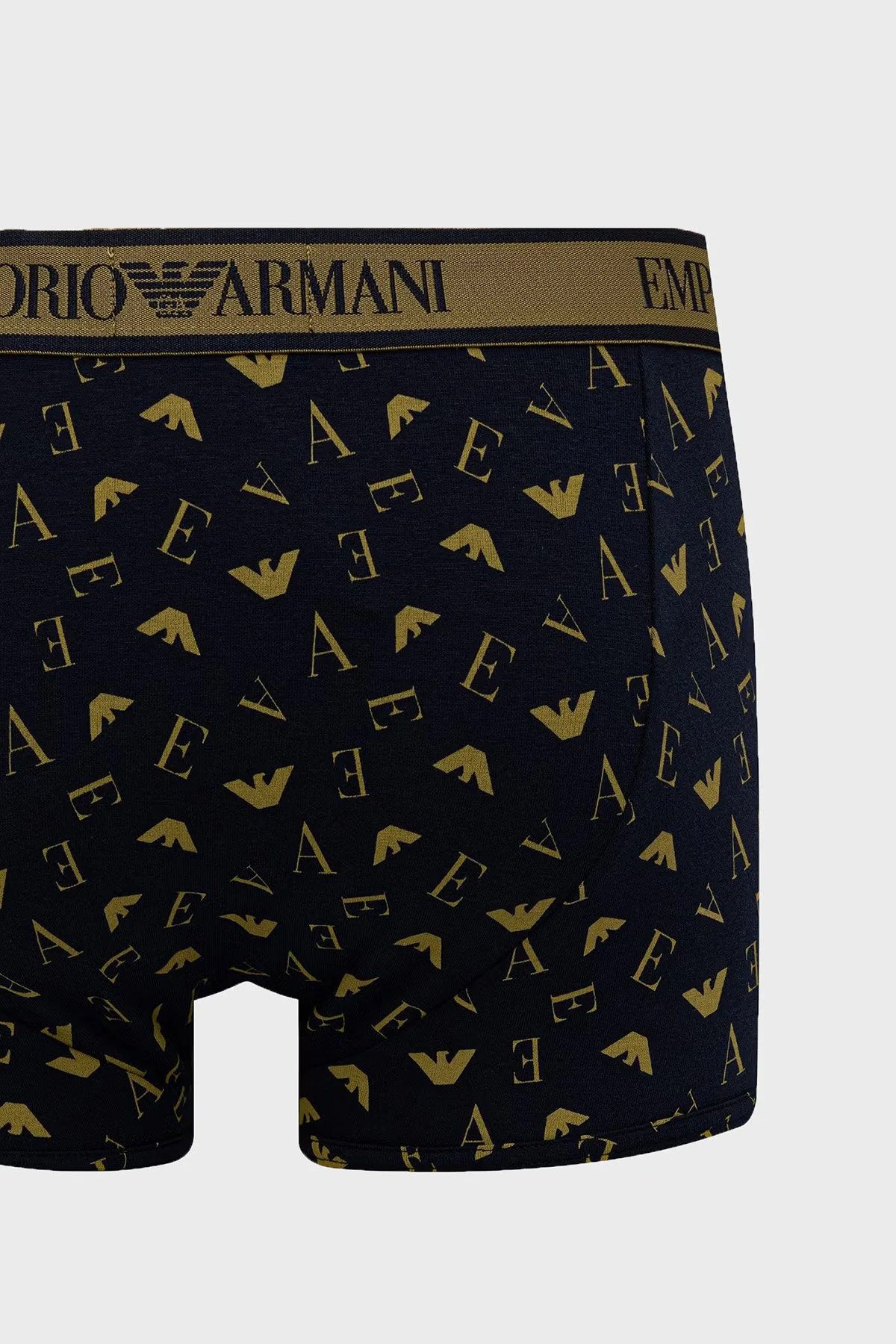Emporio Armani Logolu 3 Pack Erkek Boxer EM000259 AF25019 MB242 Lacivert-yeşil-açık mavi - 6