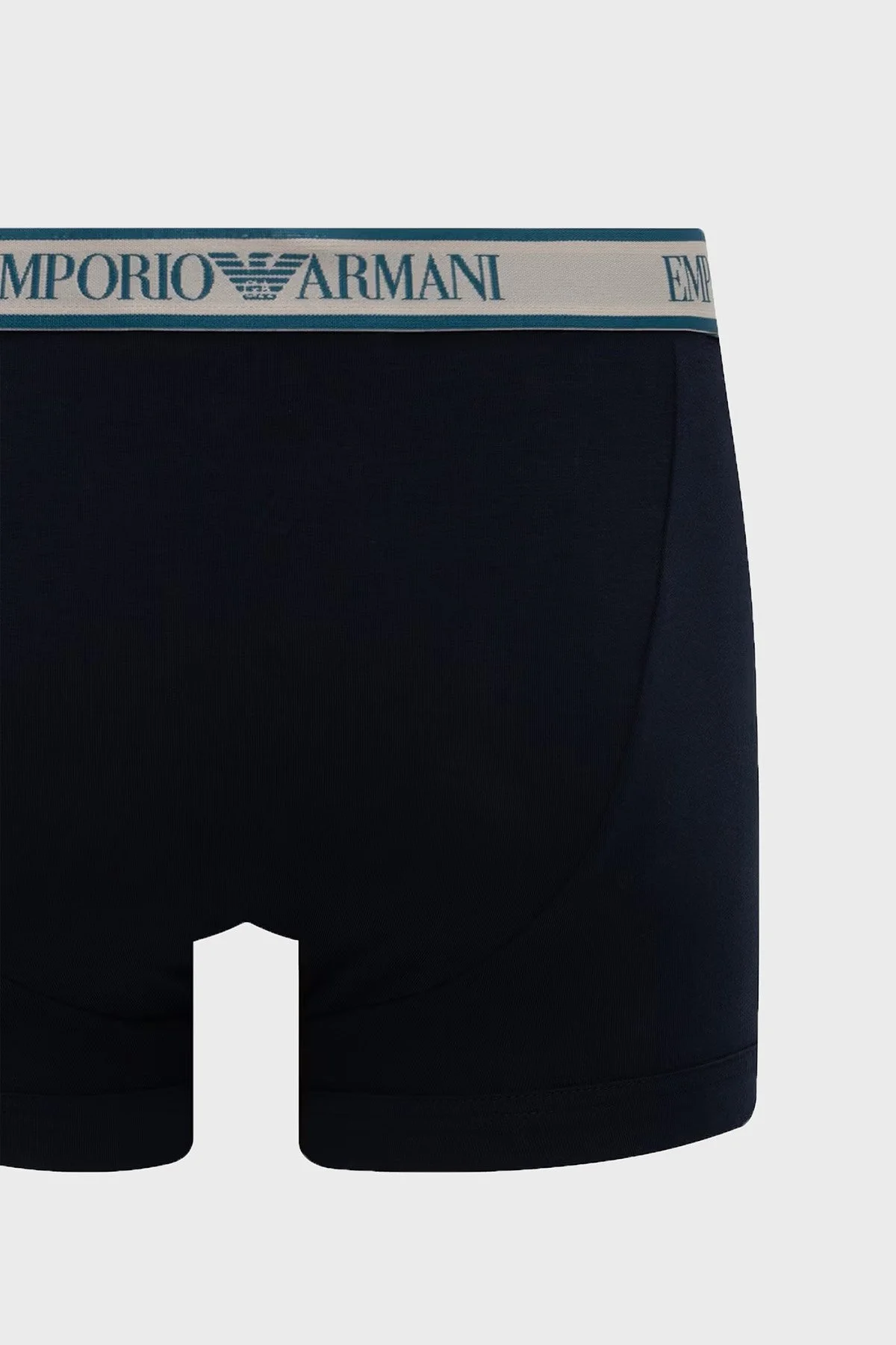 Emporio Armani Logolu 3 Pack Erkek Boxer EM000259 AF25019 MB676 Lacivert-petrol-lacivert - 5