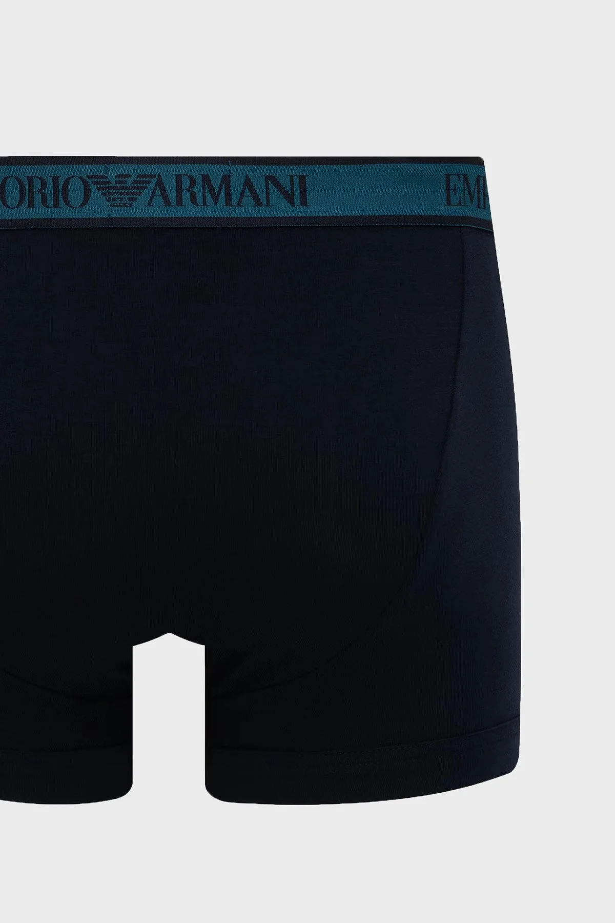 Emporio Armani Logolu 3 Pack Erkek Boxer EM000259 AF25019 MB676 Lacivert-petrol-lacivert - 6
