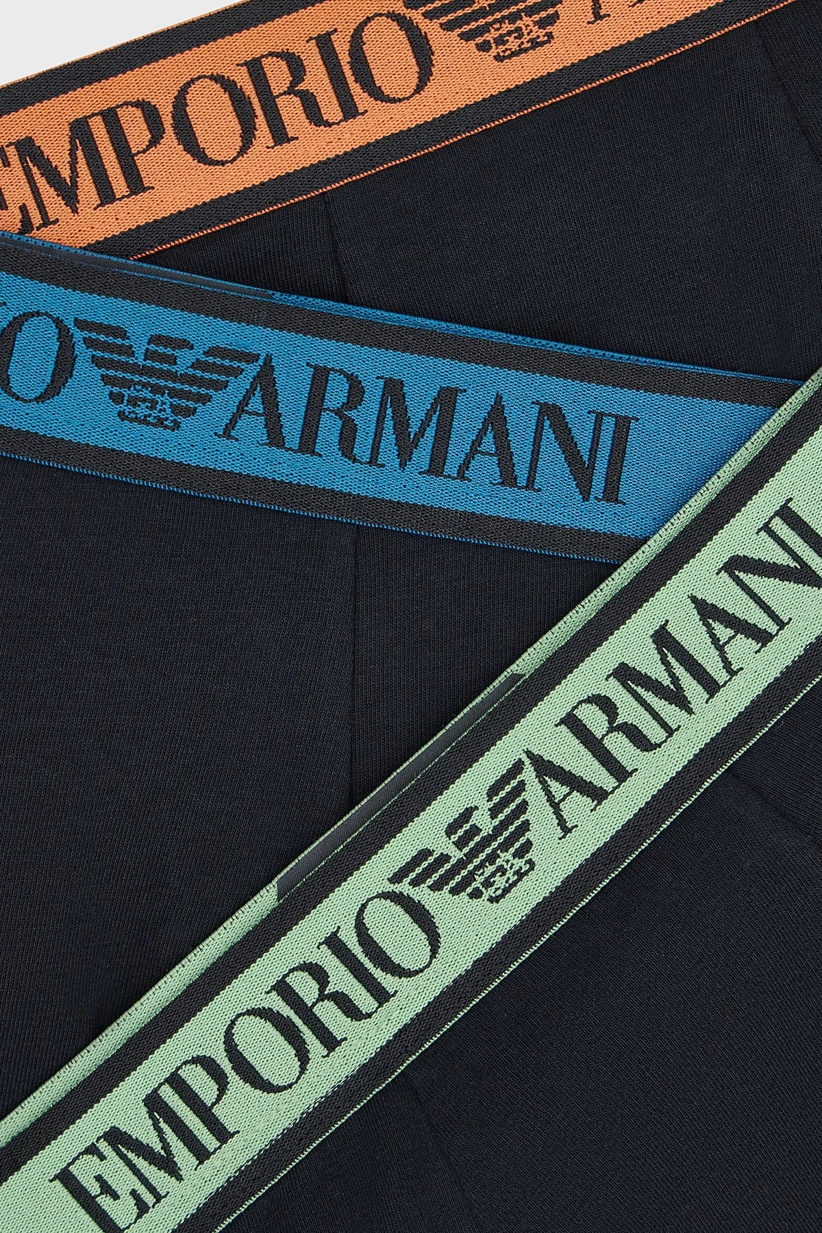 Emporio Armani Logolu 3 Pack Erkek Boxer EM000259 AF25019 MC061 Siyah - 4
