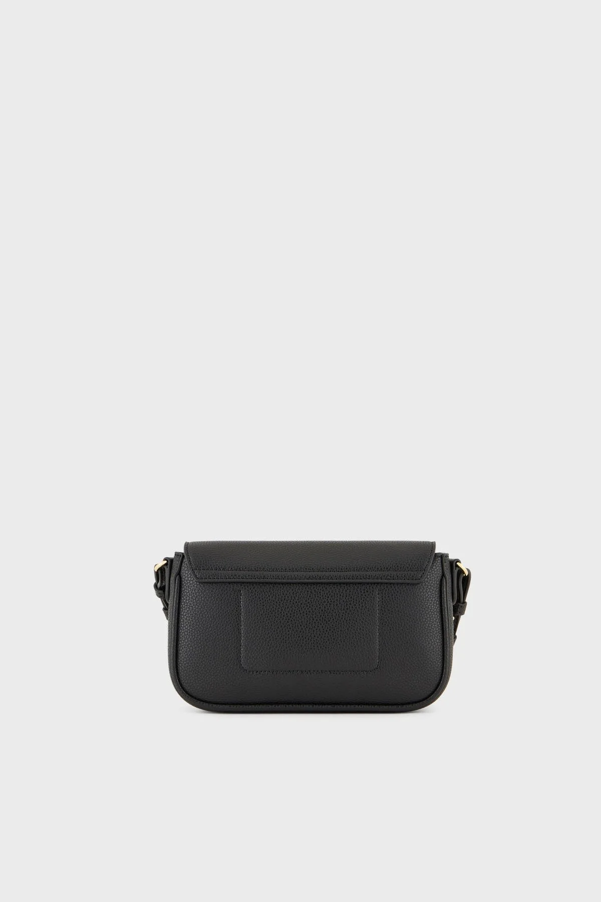 Emporio Armani Logolu Ayarlabilir Askılı Kadın Çanta EW000538 AF12103 MC032 SİYAH-GÜMÜŞ - 3