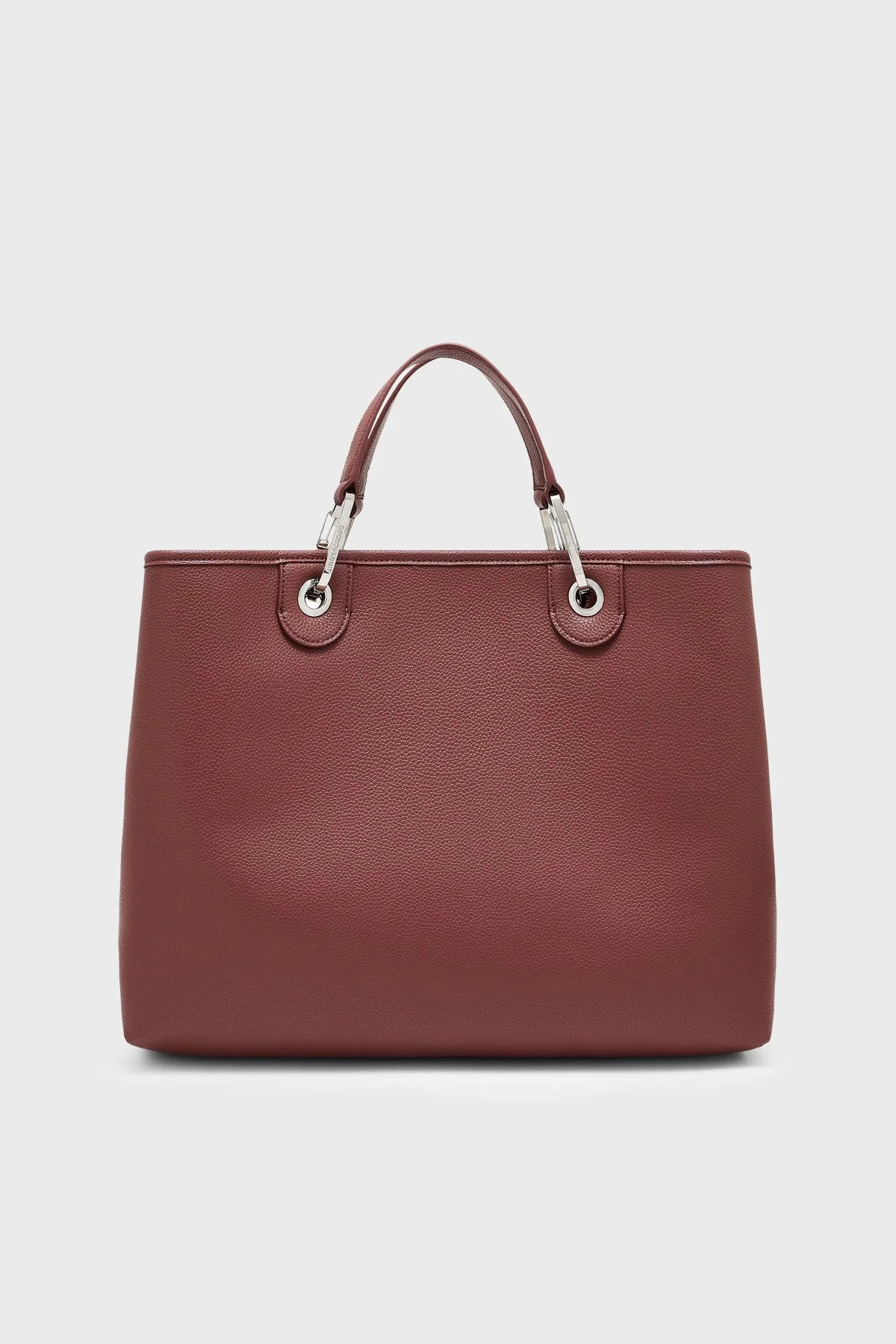 Emporio Armani Logolu Ayarlanabilir Askılı Kadın Çanta EW000360 AF12036 M6453 Bordo - 4