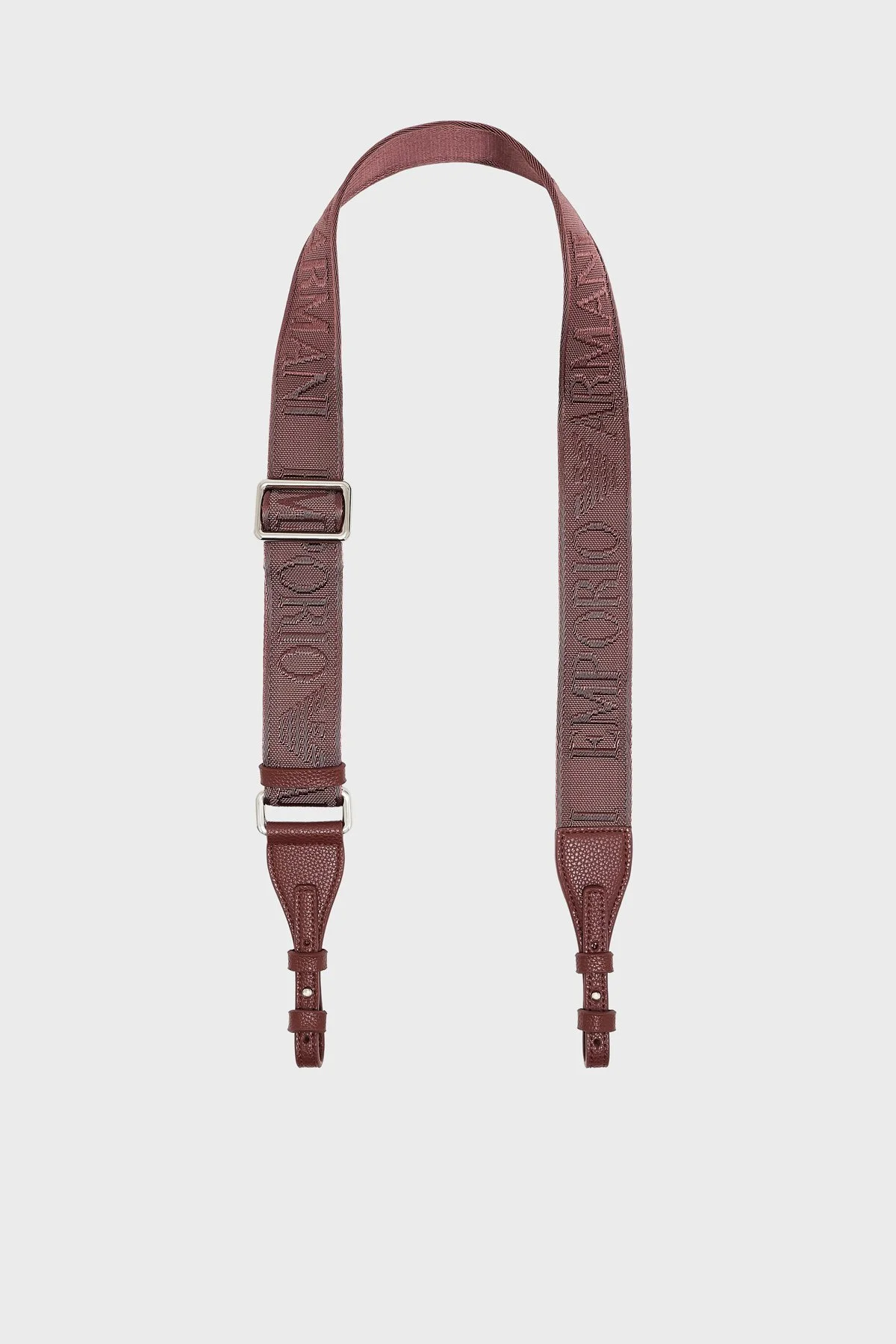 Emporio Armani Logolu Ayarlanabilir Askılı Kadın Çanta EW000360 AF12036 M6453 Bordo - 6