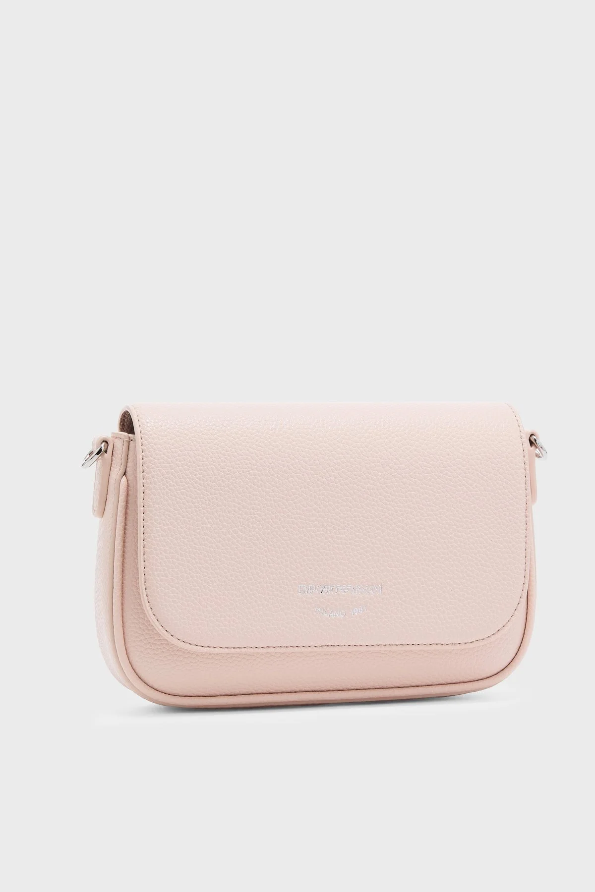 Emporio Armani Logolu Ayarlanabilir Askılı Kadın Çanta EW000538 AF12036 M1332 PUDRA - 3