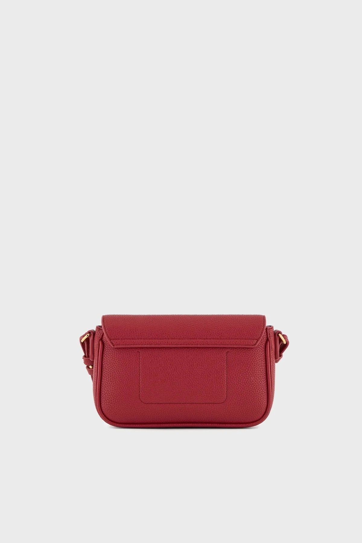 Emporio Armani Logolu Ayarlanabilir Omuz Askılı Bayan Çanta EW000538 AF12036 M5008 BORDO - 2