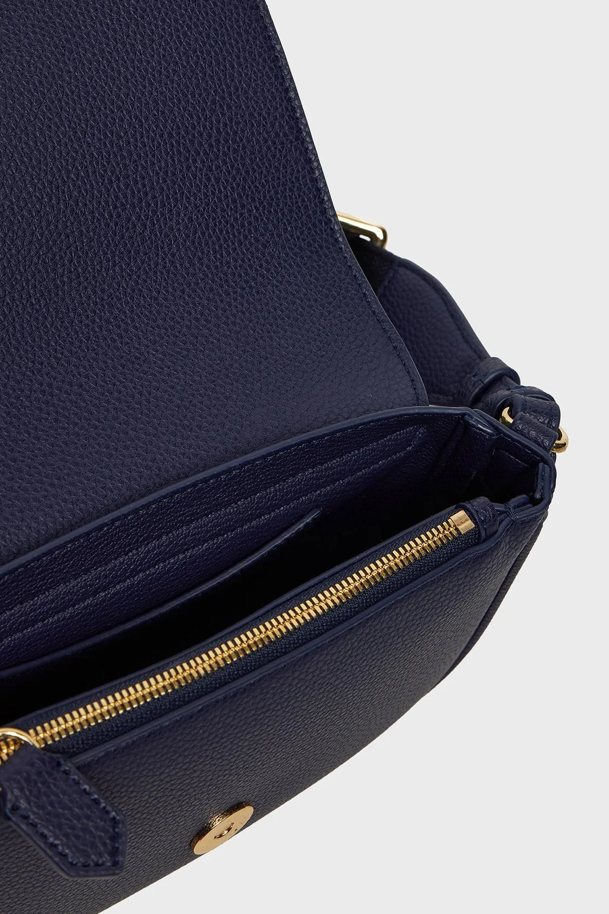 Emporio Armani Logolu Ayarlanabilir Omuz Askılı Bayan Çanta EW000538 AF12036 MB346 MOR - 5