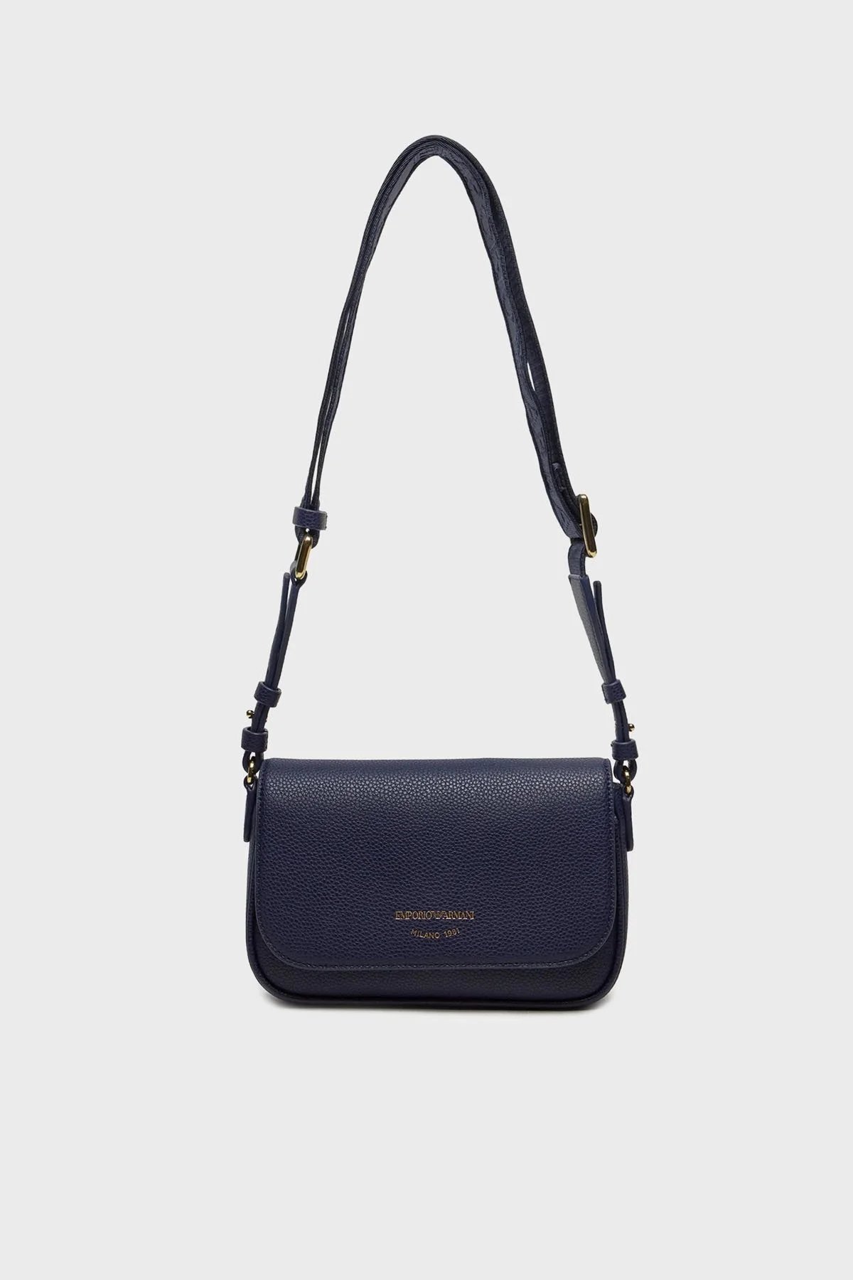 Emporio Armani Logolu Ayarlanabilir Omuz Askılı Kadın Çanta EW000538 AF12036 MB346 MOR - 4
