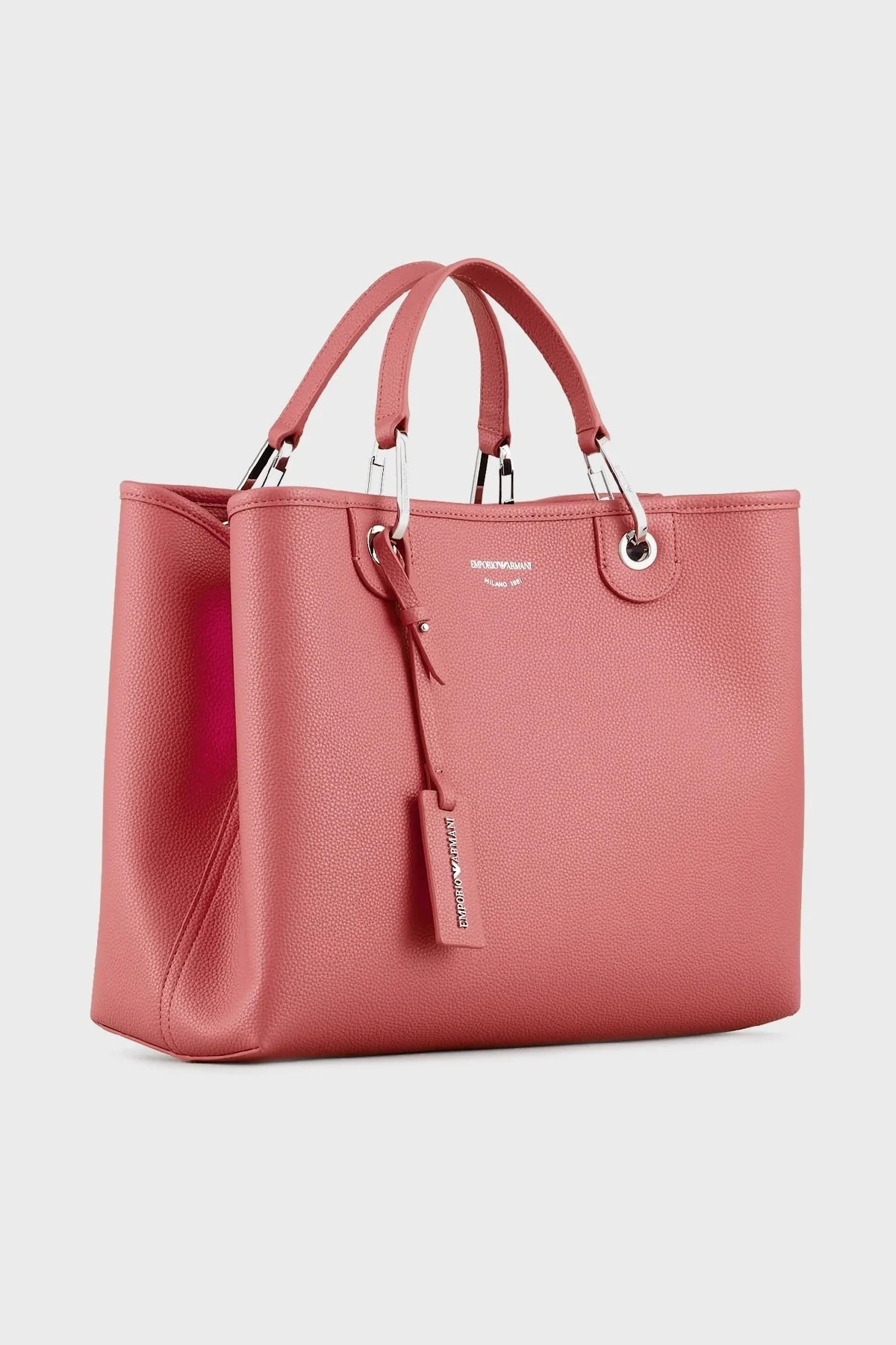 Emporio Armani Logolu Ayarlanabilir Uzatma Askılı Bayan Çanta Y3D165 YFO5E 80654 GÜL KURUSU - 8