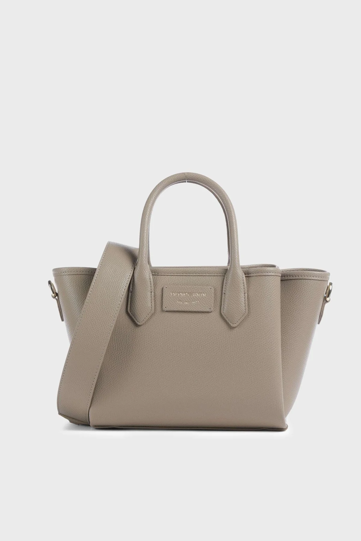 Emporio Armani Logolu Ayarlanabilir ve Çıkarılabilir Askılı Bayan Çanta EW002328 AF17799 M1345 TOPRAK - 1