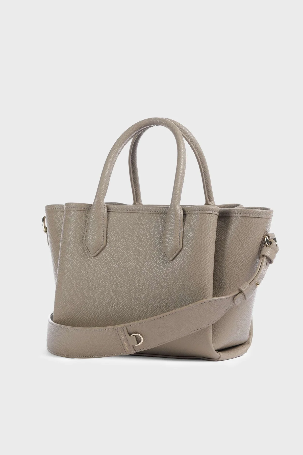 Emporio Armani Logolu Ayarlanabilir ve Çıkarılabilir Askılı Bayan Çanta EW002328 AF17799 M1345 TOPRAK - 3