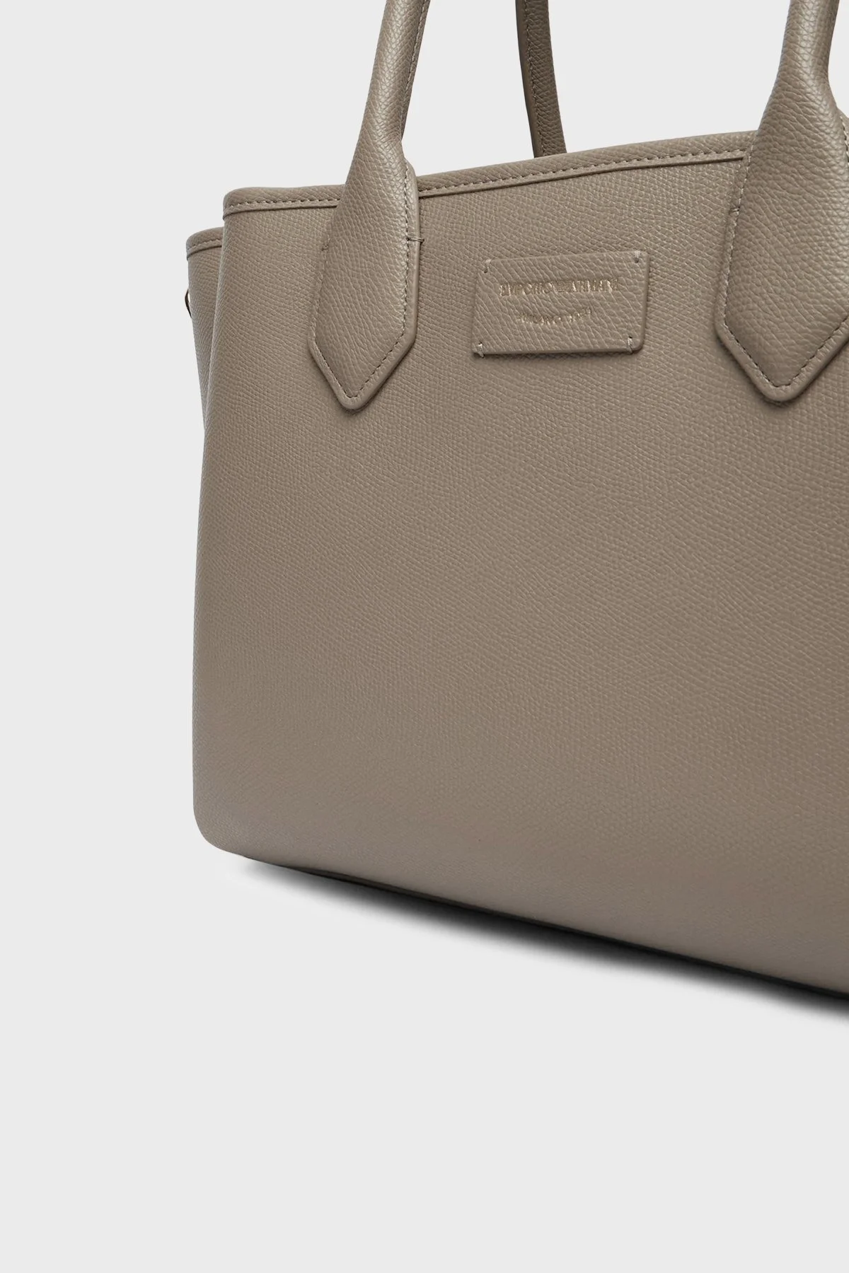 Emporio Armani Logolu Ayarlanabilir ve Çıkarılabilir Askılı Bayan Çanta EW002329 AF17799 M1345 TOPRAK - 6