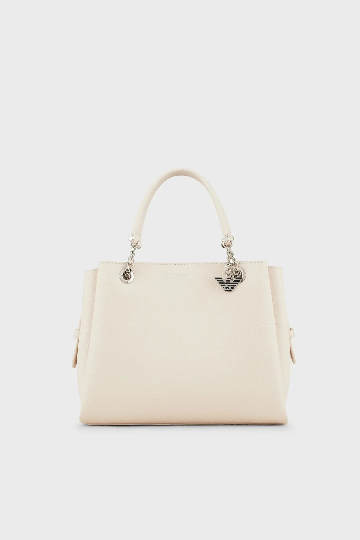 Emporio Armani Logolu Ayarlanabilir ve Çıkarılabilir Omuz Askılı Bayan Çanta Y3D159 YFN6E 87421 EKRU - 1