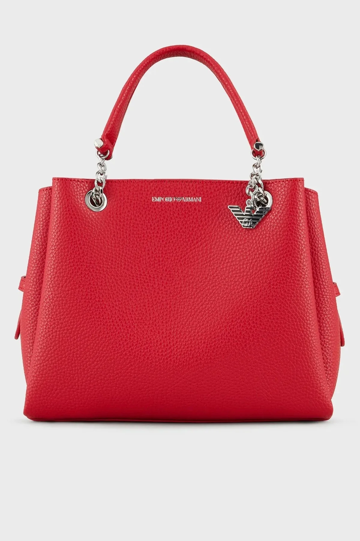 Emporio Armani Logolu Ayarlanabilir ve Çıkarılabilir Omuz Askılı Bayan Çanta Y3D159 YFN6E 88027 PEMBE - 1