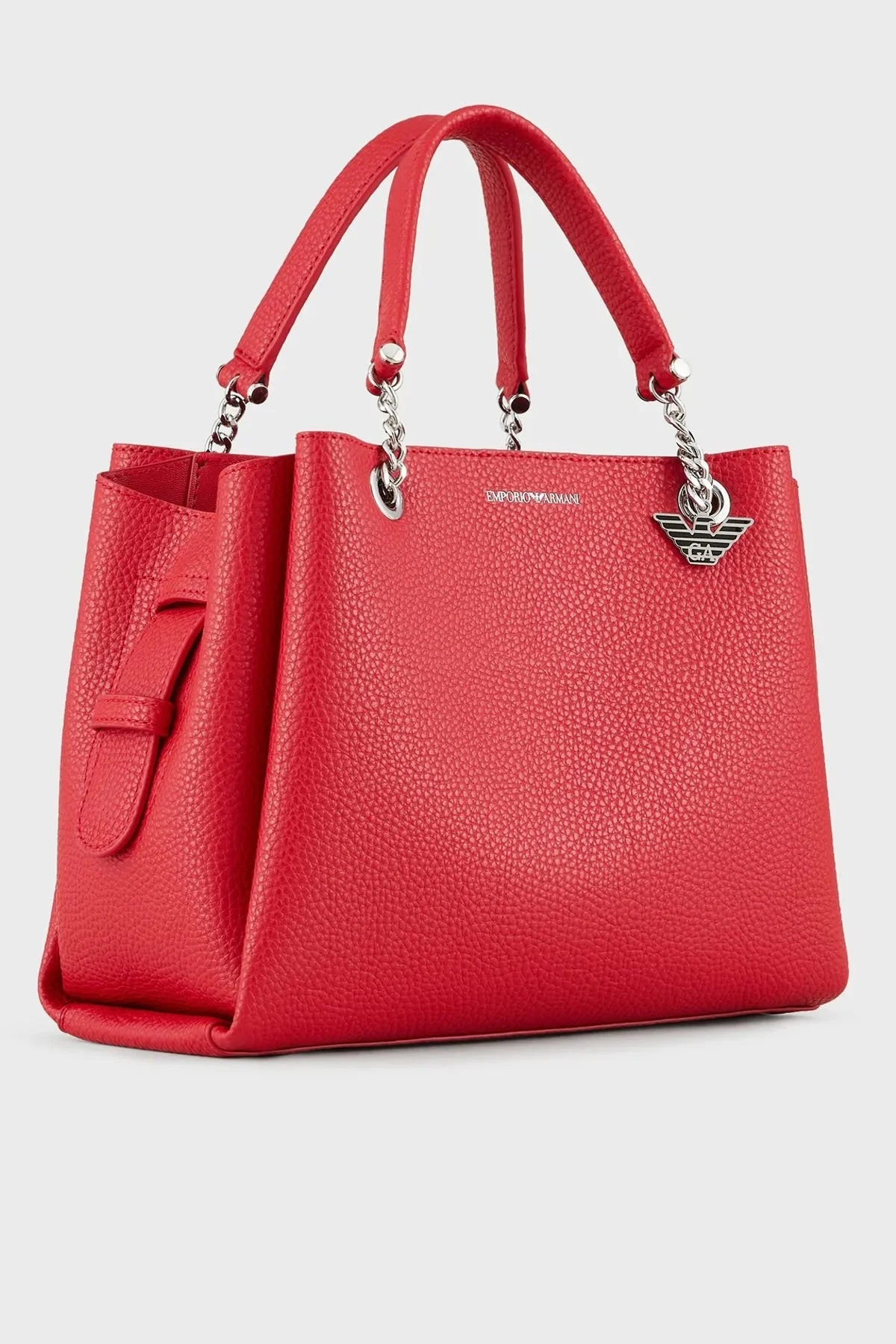 Emporio Armani Logolu Ayarlanabilir ve Çıkarılabilir Omuz Askılı Bayan Çanta Y3D159 YFN6E 88027 PEMBE - 3