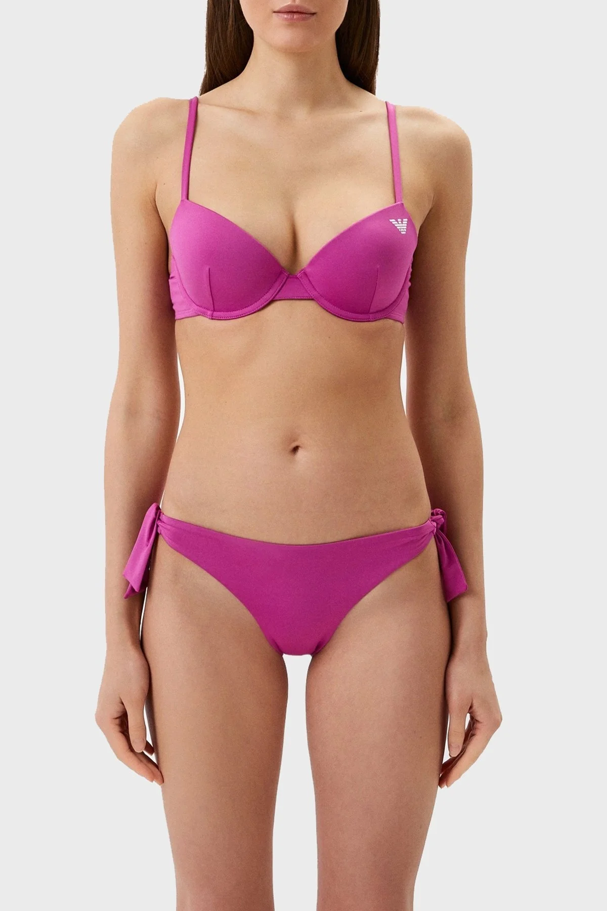 Emporio Armani Logolu Bayan Bikini Altı S 262424 2R300 05873 PEMBE - 4