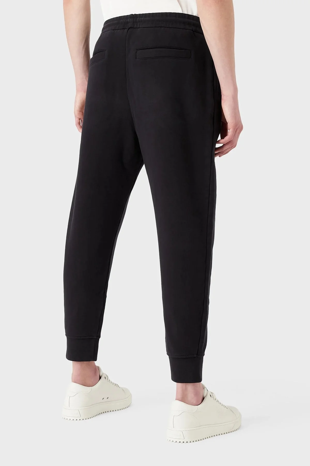 Emporio Armani Logolu Belden Bağlamalı Pamuklu Erkek Pantolon 6L1P83 1JWPZ 0920 LACİVERT - 3