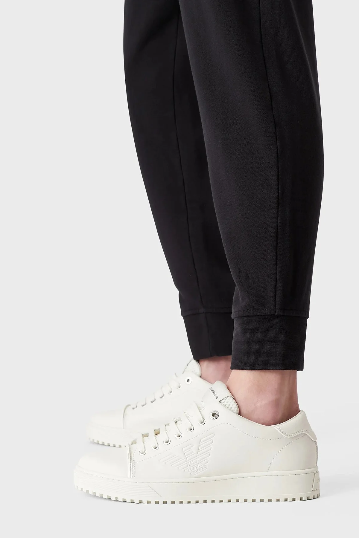 Emporio Armani Logolu Belden Bağlamalı Pamuklu Erkek Pantolon 6L1P83 1JWPZ 0920 LACİVERT - 5