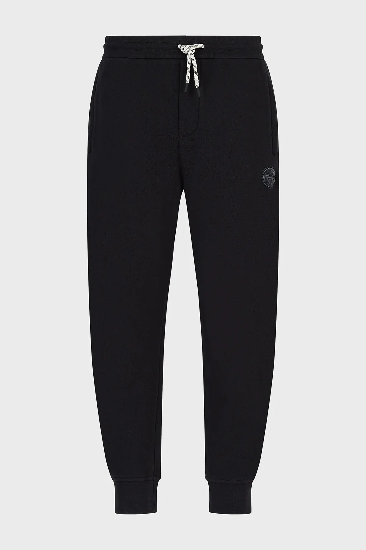 Emporio Armani Logolu Belden Bağlamalı Pamuklu Erkek Pantolon 6L1P83 1JWPZ 0920 LACİVERT - 6