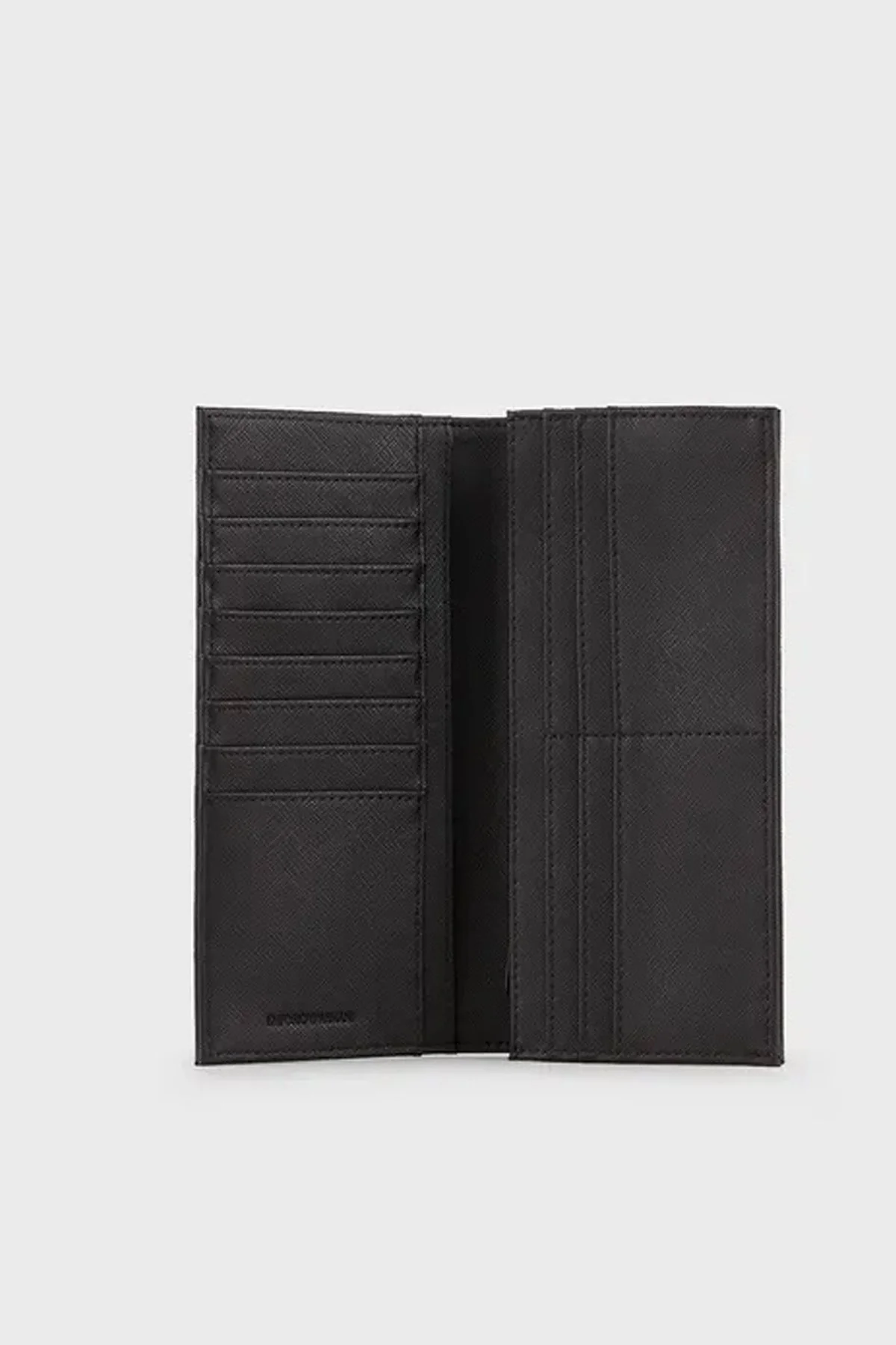 Emporio Armani Logolu Büyük Erkek Cüzdan Y4R170 Y138E 81072 SİYAH - 3