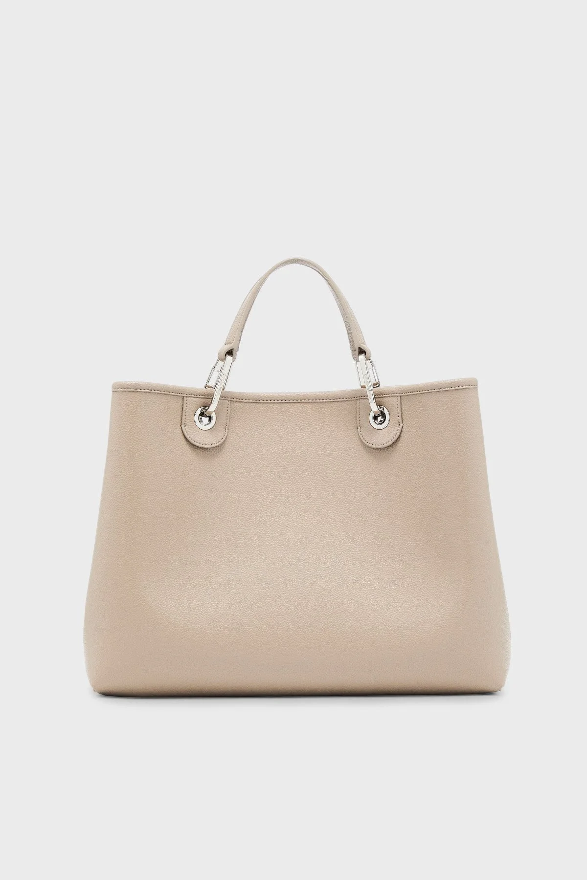 Emporio Armani Logolu Çıkarılabilir Askılı Kadın Çanta EW000360 AF12036 M1286 BEJ - 3