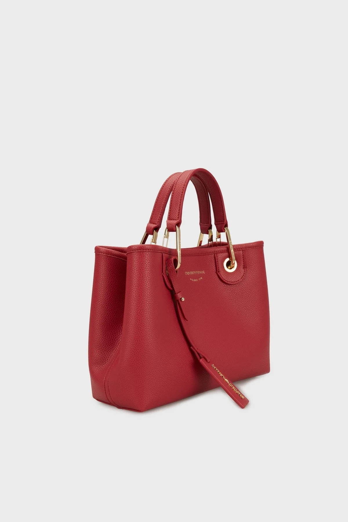 Emporio Armani Logolu Çıkarılabilir Askılı Bayan Çanta EW000361 AF12036 M5068 KIRMIZI - 3