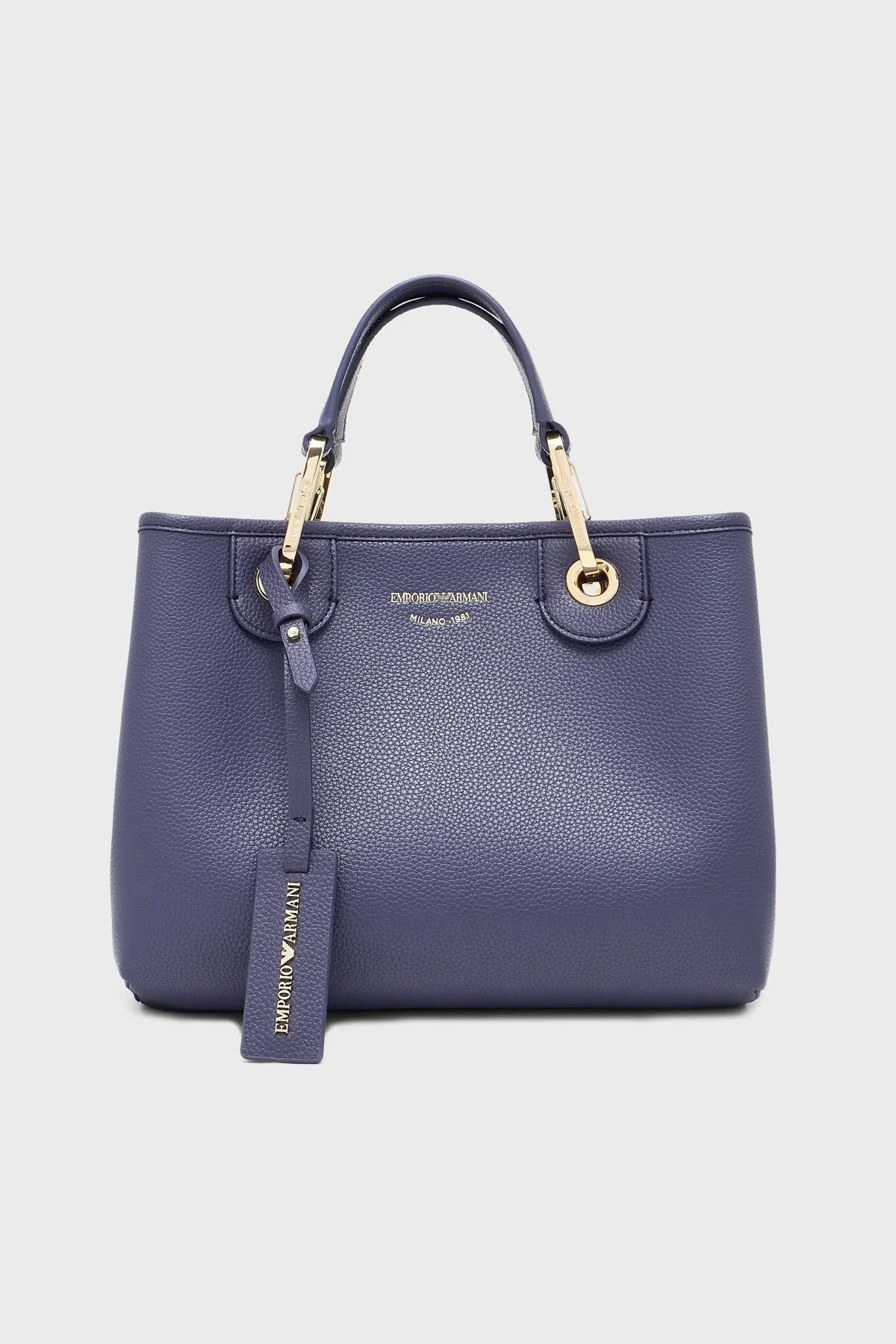 Emporio Armani Logolu Çıkarılabilir Askılı Bayan Çanta EW000361 AF12036 MB346 MOR - 1