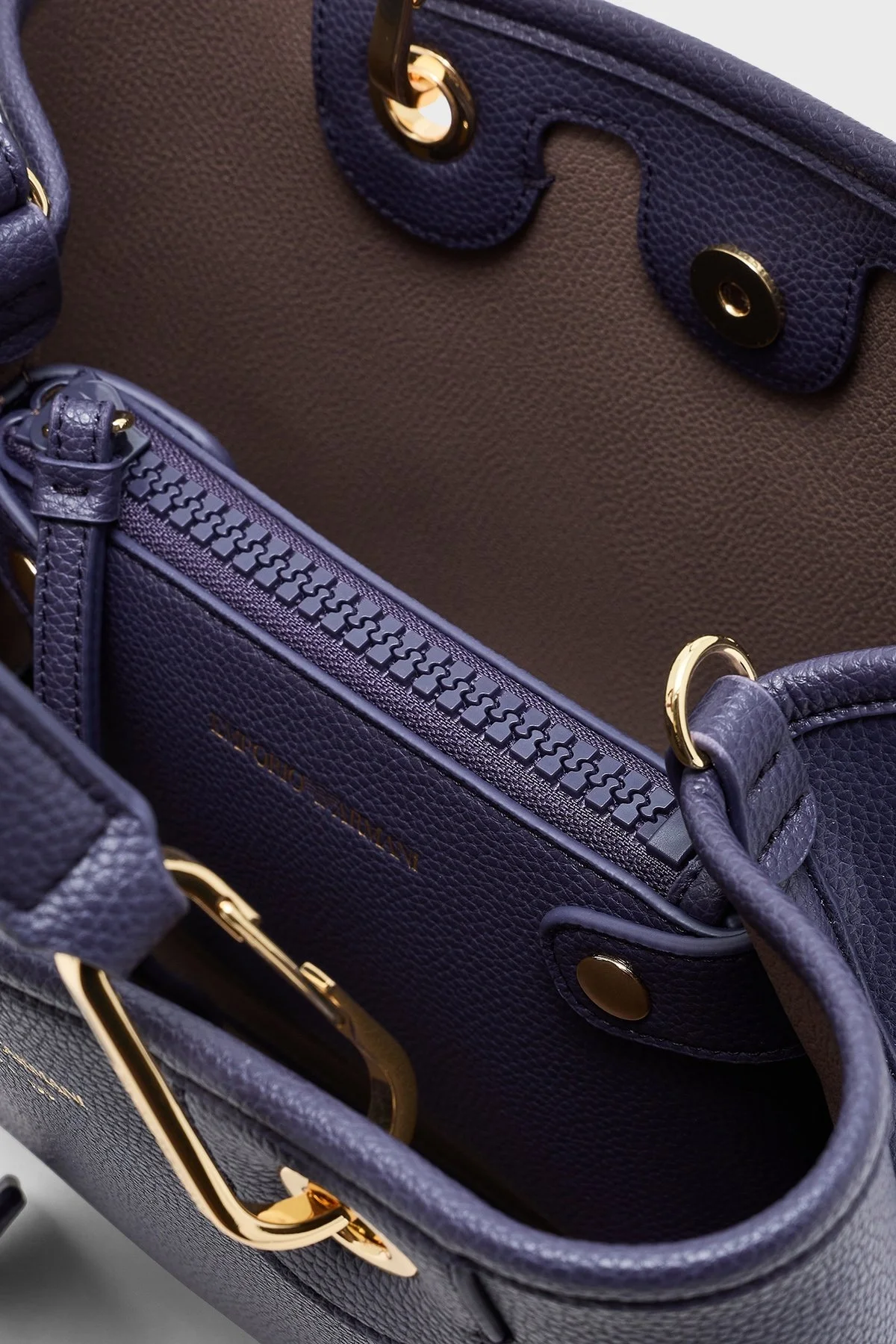 Emporio Armani Logolu Çıkarılabilir Askılı Bayan Çanta EW000361 AF12036 MB346 MOR - 7