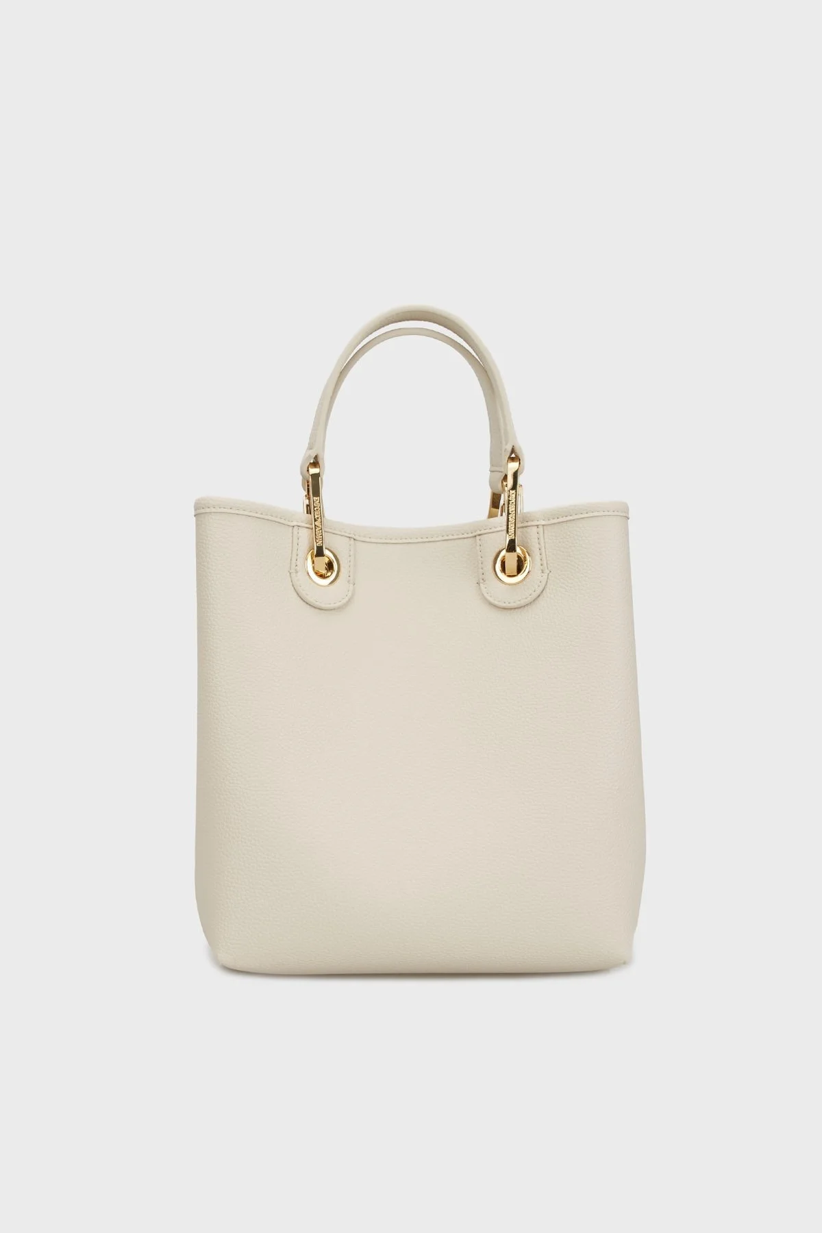 Emporio Armani Logolu Çıkarılabilir Askılı Bayan Çanta EW000362 AF12036 M1051 KREM - 2