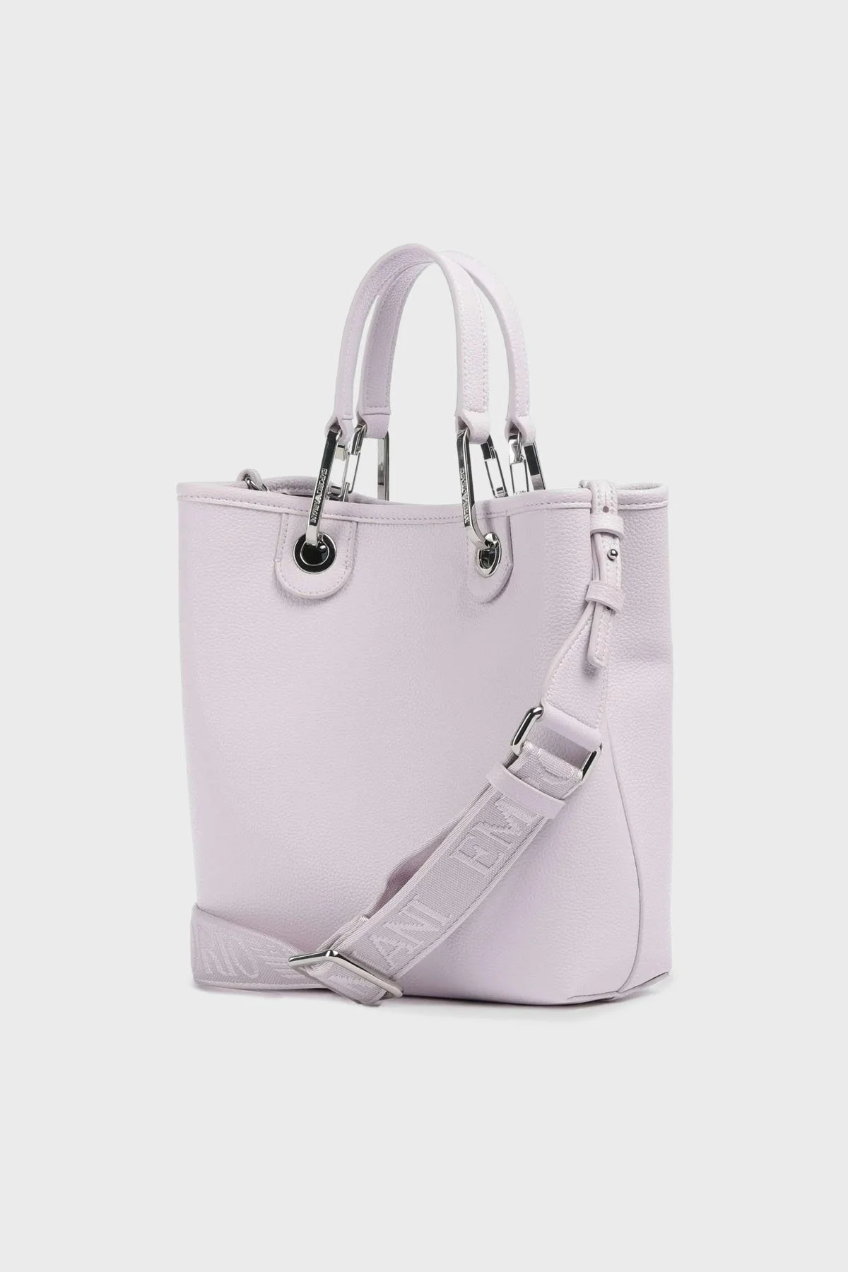 Emporio Armani Logolu Çıkarılabilir Askılı Kadın Çanta EW000362 AF12036 M4033 AÇIK PEMBE - 3