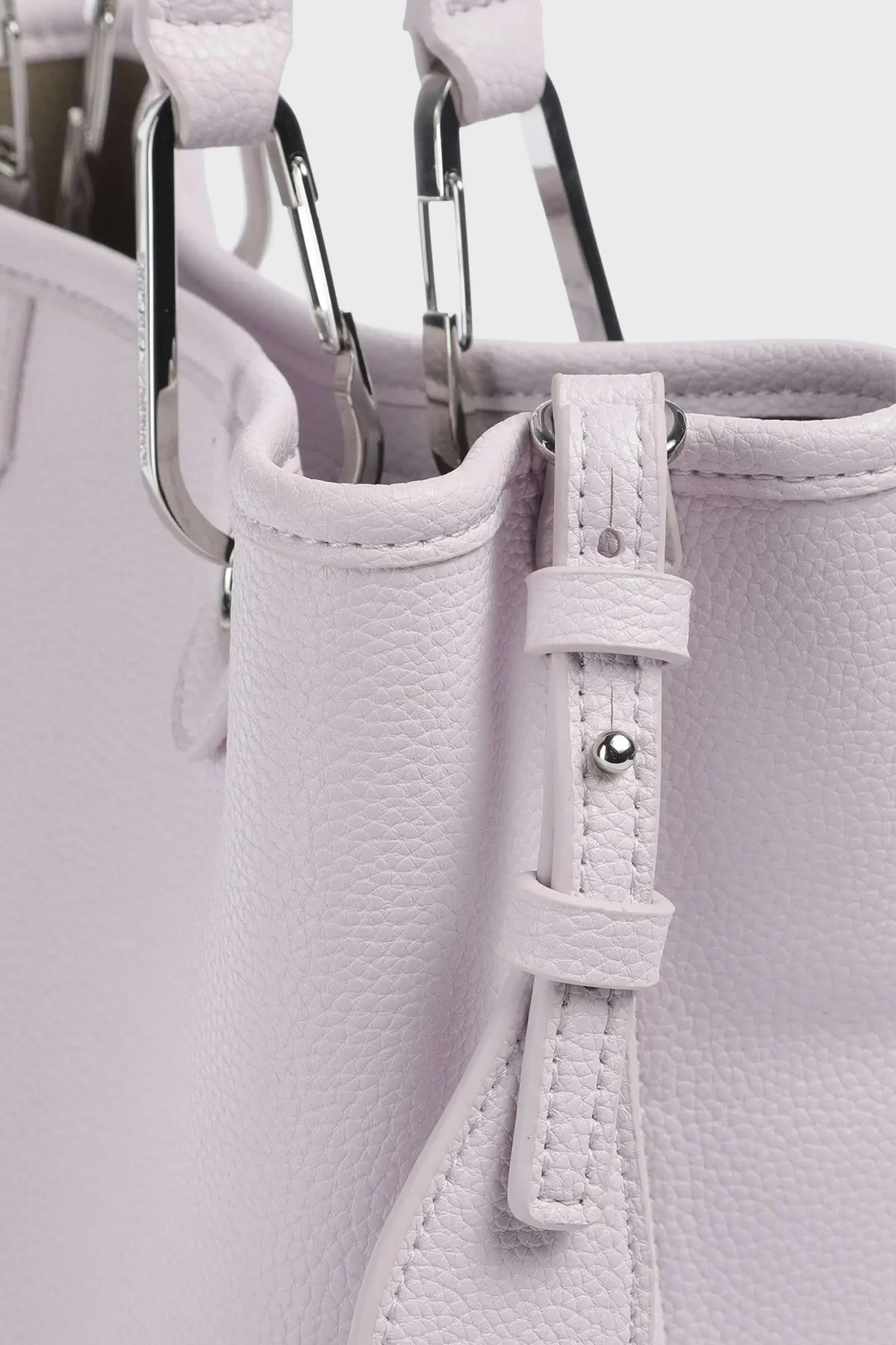 Emporio Armani Logolu Çıkarılabilir Askılı Kadın Çanta EW000362 AF12036 M4033 AÇIK PEMBE - 5
