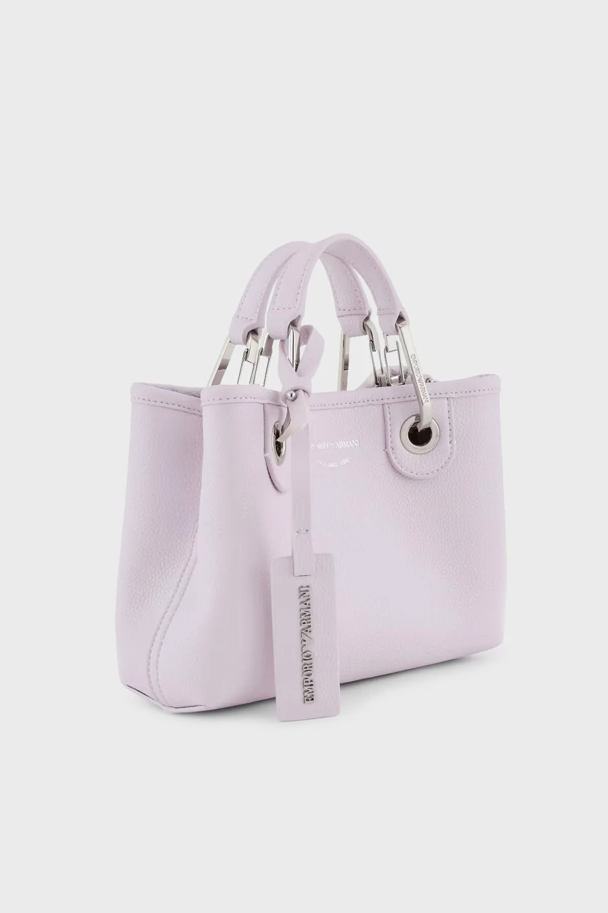 Emporio Armani Logolu Çıkarılabilir Askılı Kadın Çanta EW000382 AF12036 M4033 AÇIK PEMBE - 3